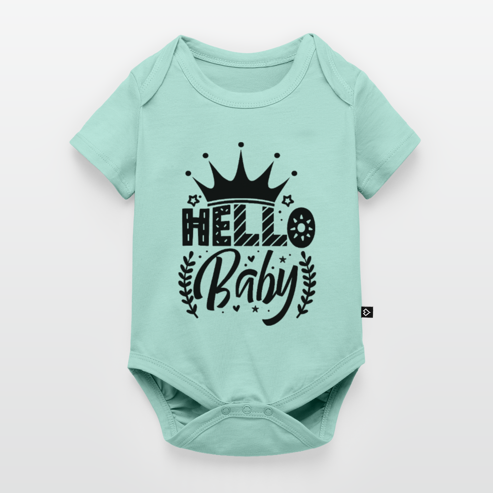 Body de Bebé Manga Curta Orgânico – Fresco, Confortável e de Fácil Utilização