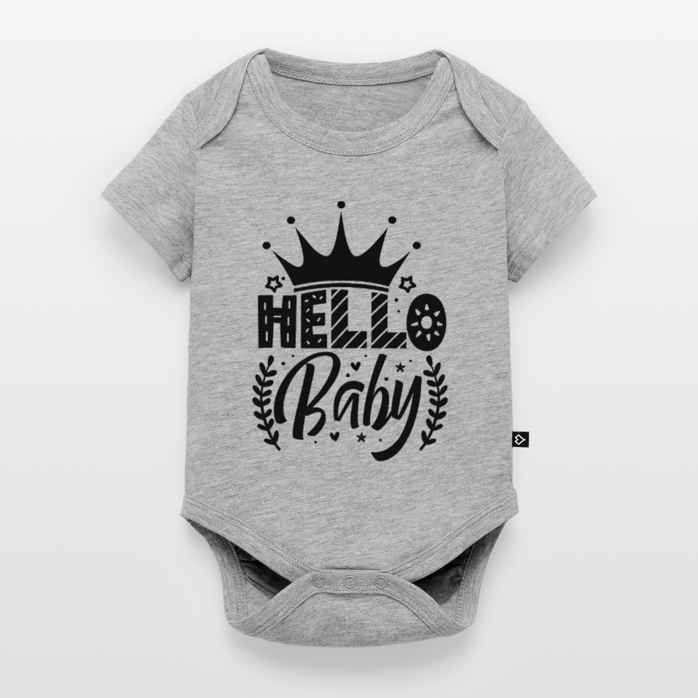 Body de Bebé Manga Curta Orgânico – Fresco, Confortável e de Fácil Utilização