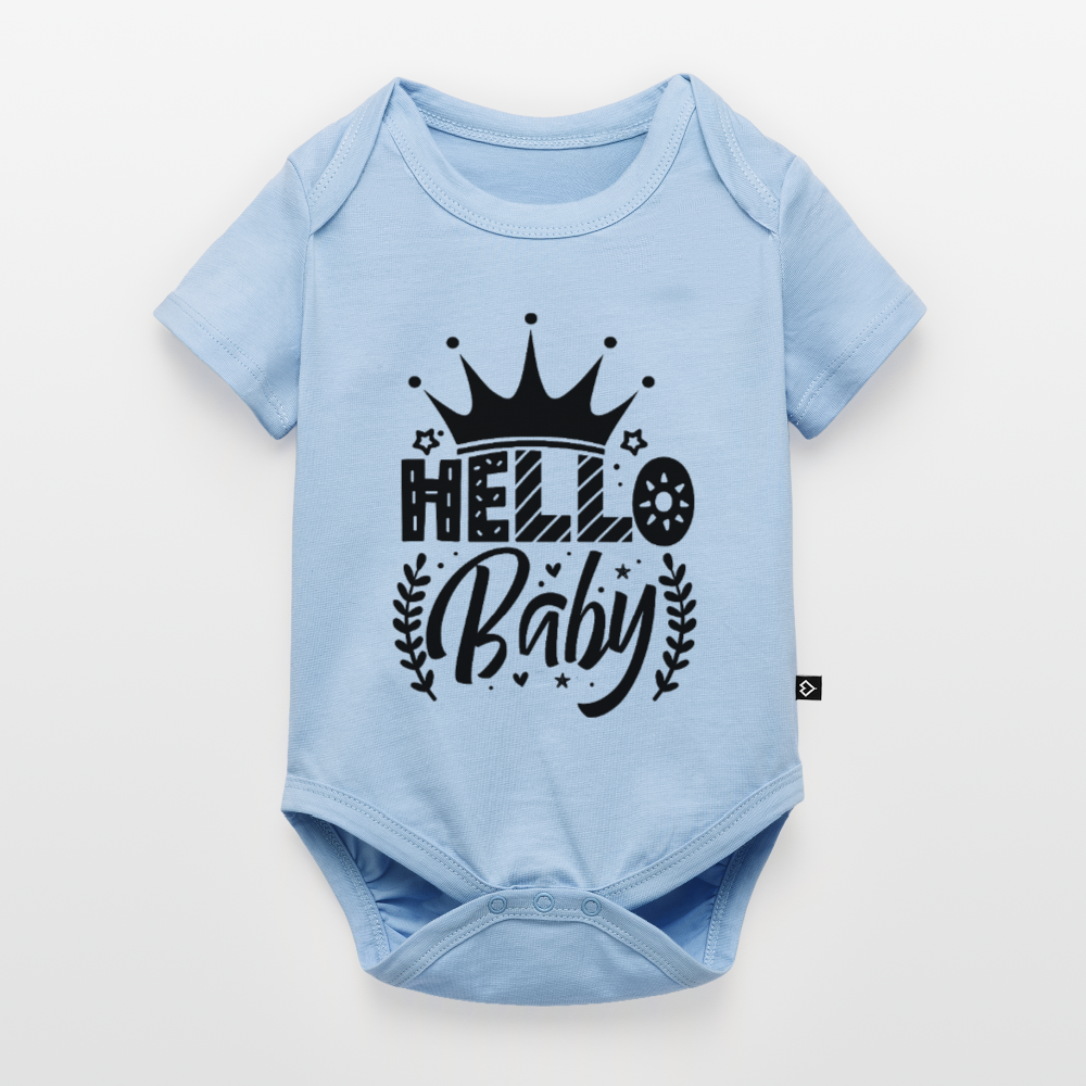 Body de Bebé Manga Curta Orgânico – Fresco, Confortável e de Fácil Utilização