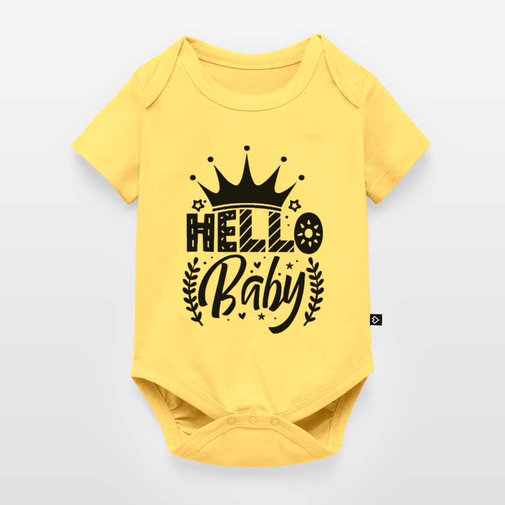 Body de Bebé Manga Curta Orgânico – Fresco, Confortável e de Fácil Utilização