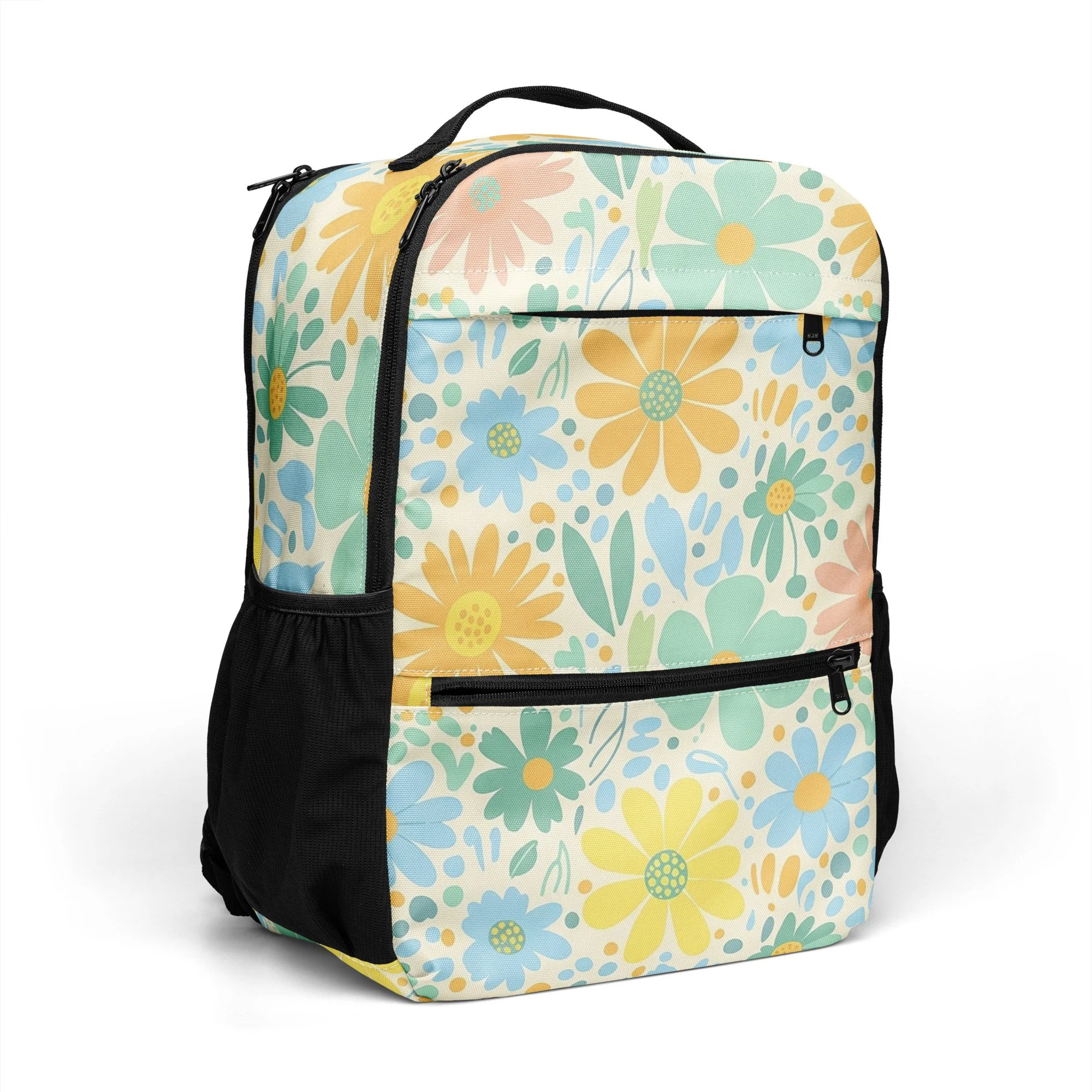 Mochila Floral Utility MT Gaming – Prática, Espaçosa e com Compartimento para Portátil