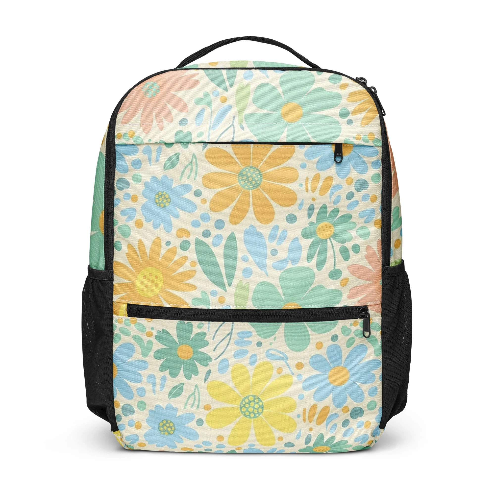 Mochila Floral Utility MT Gaming – Prática, Espaçosa e com Compartimento para Portátil