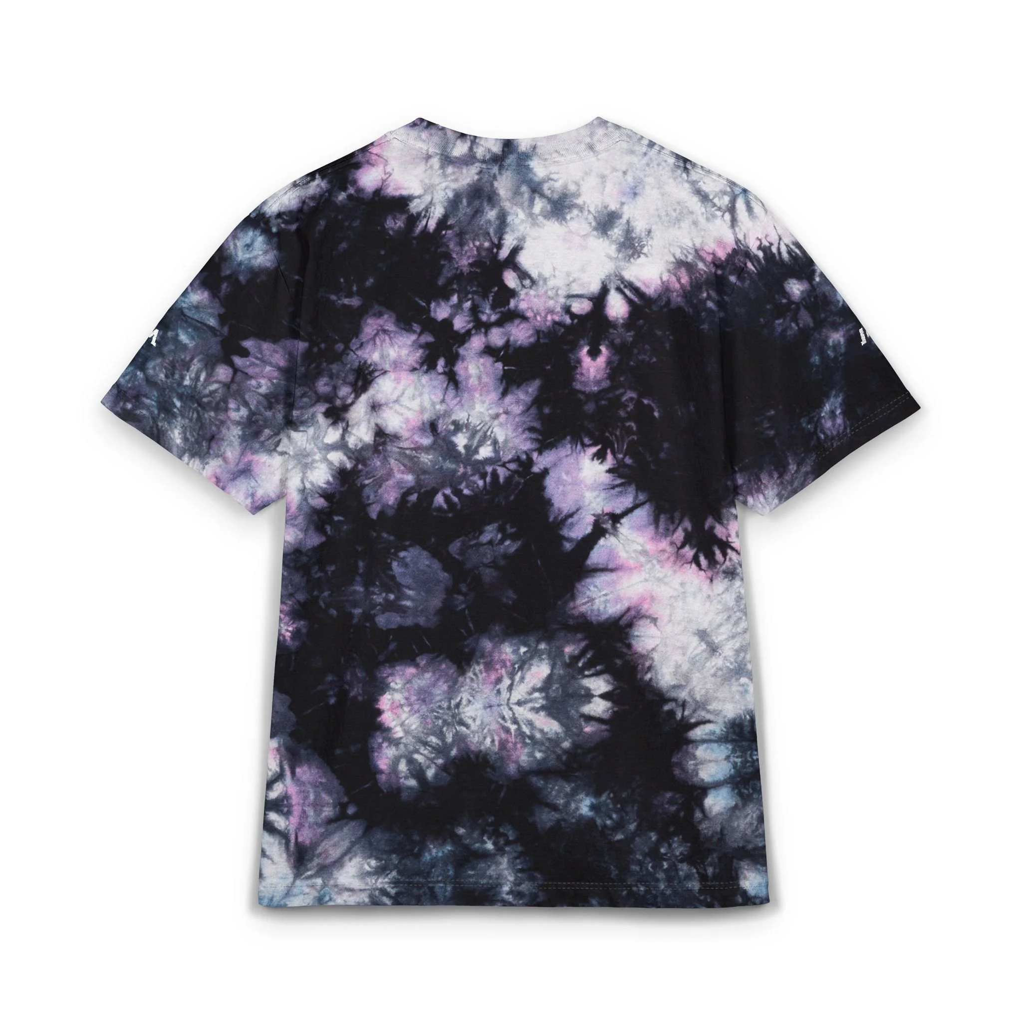 T-shirt Tie-Dye Bordada – Oversized, Retrô