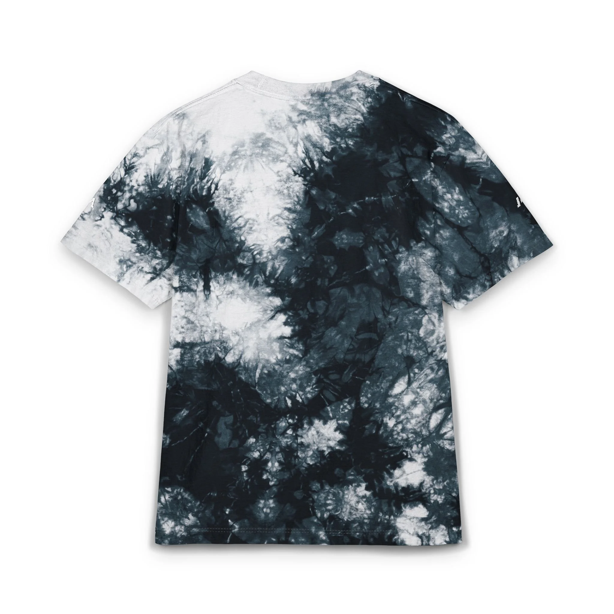 T-shirt Tie-Dye Bordada – Oversized, Retrô