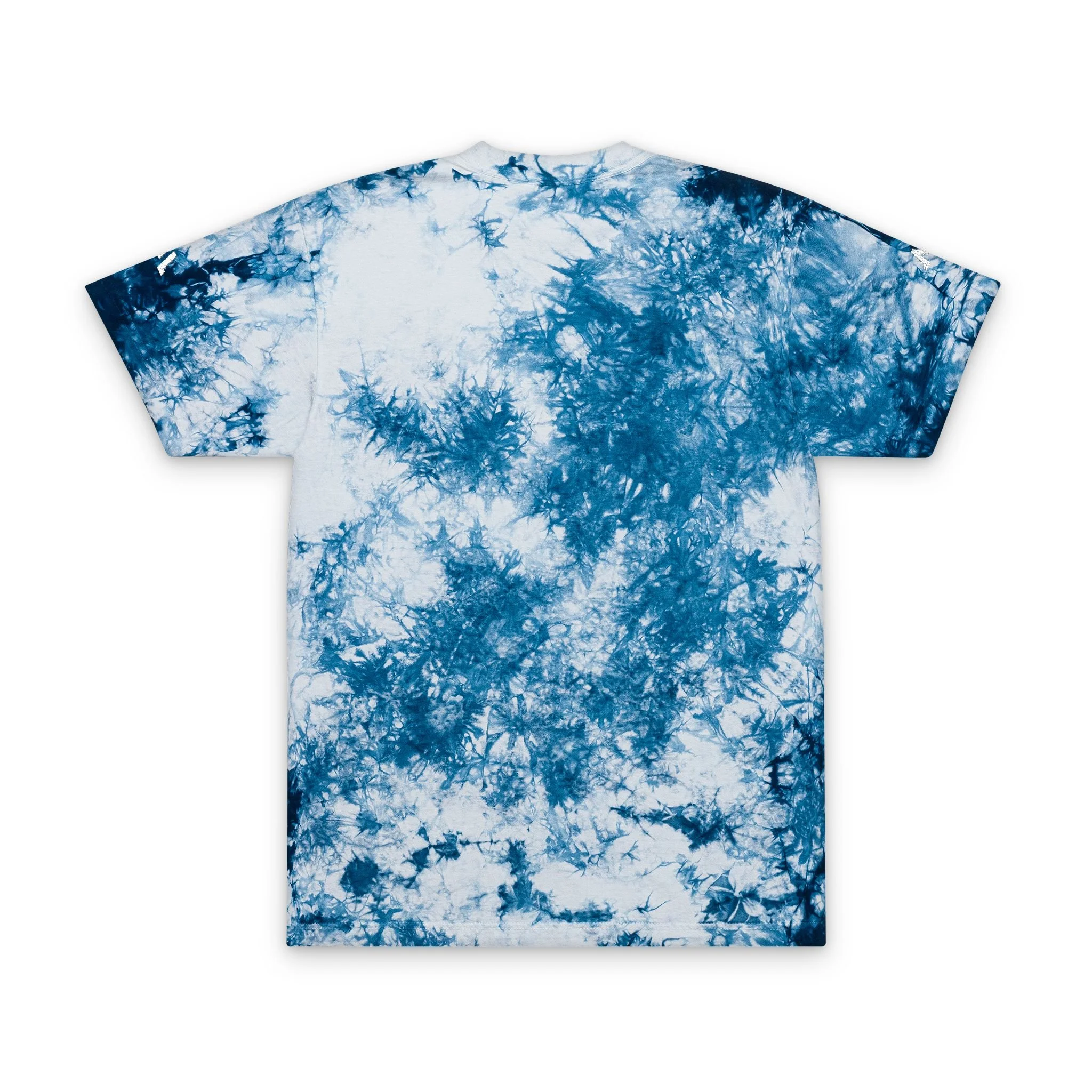 T-shirt Tie-Dye Bordada – Oversized, Retrô