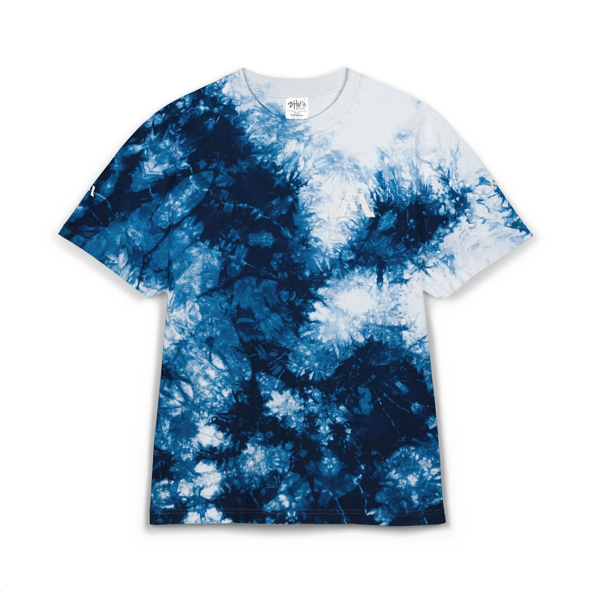 T-shirt Tie-Dye Bordada – Oversized, Retrô