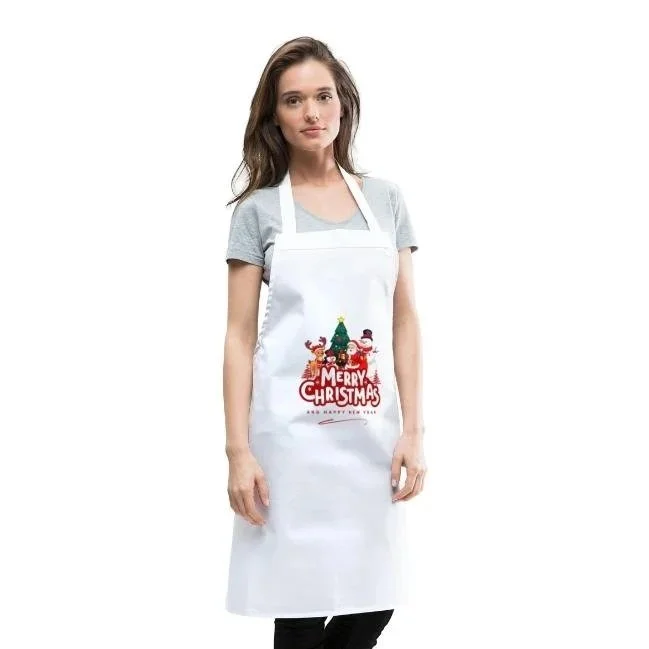 Avental de Cozinha Personalizado Merry Christmas