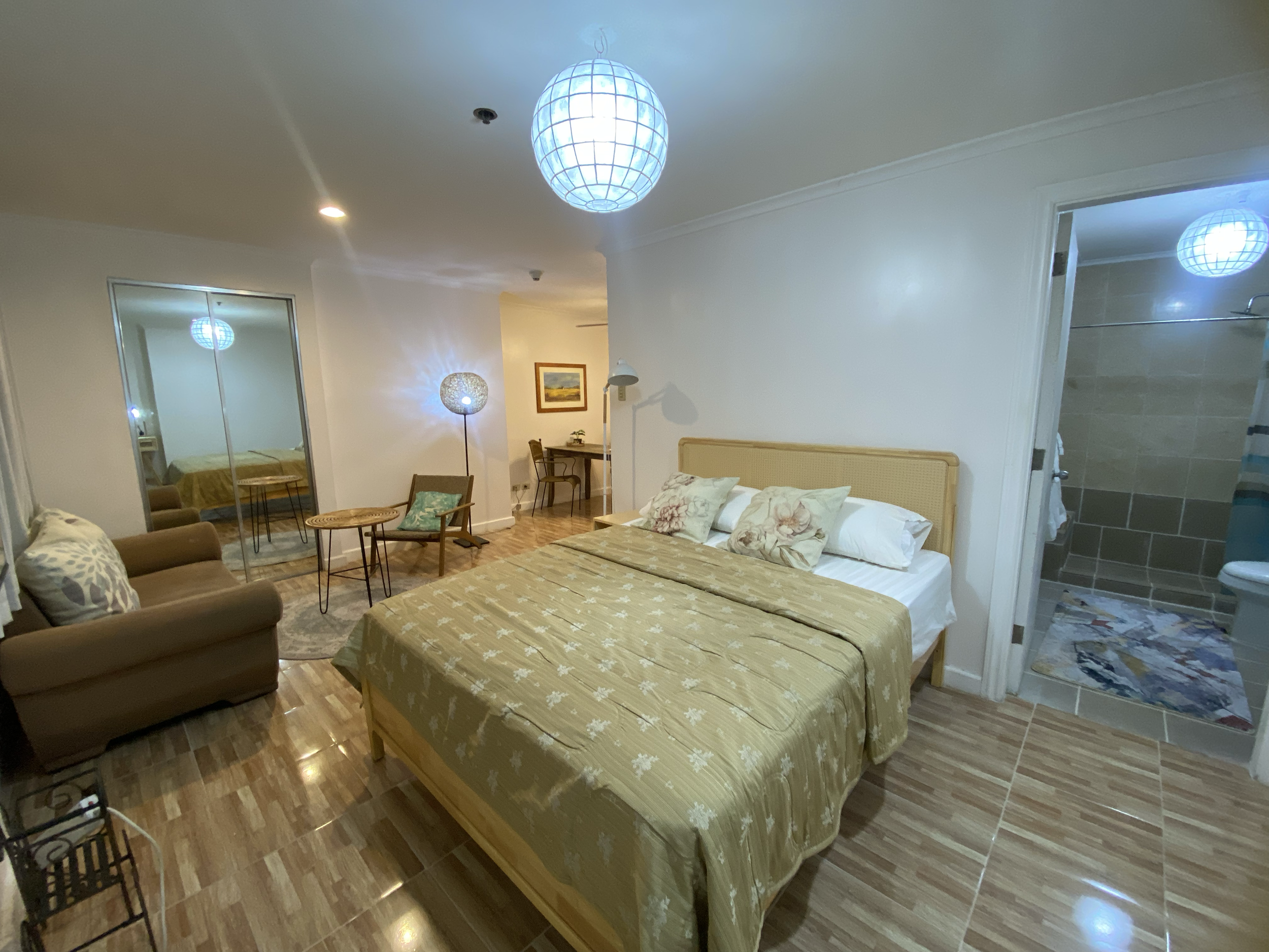 studio 37 sq.m. furnished, West Of Ayala Condominium 