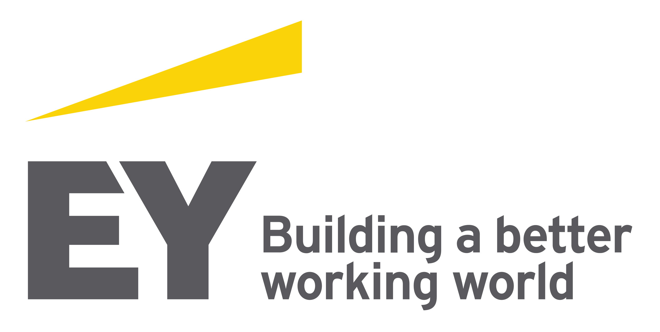 The logo of the International Labour Organization, featuring a yellow triangle shape and the text "IY Building a better working world" in gray.