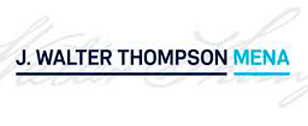 Signature with the name J. Walter Thompson and MENA in blue text