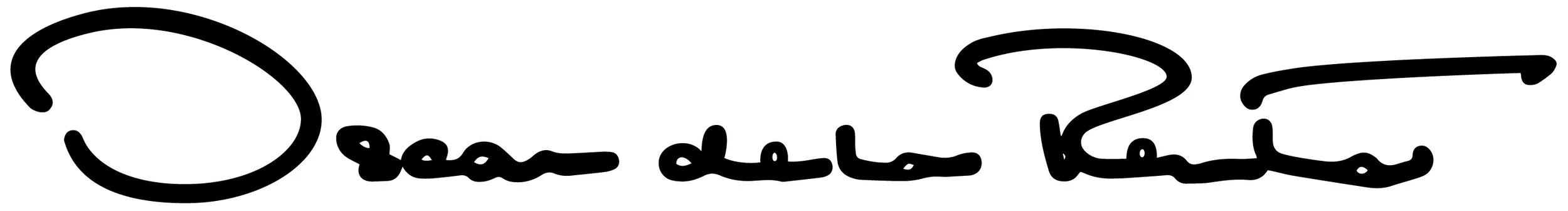 Signature with the words 'Great deal Tampa'