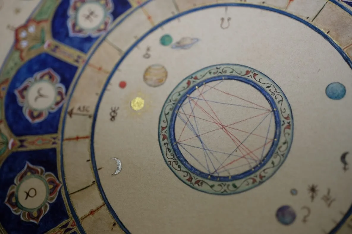 I could try to relay astrology through words, through theory, through art&hellip; however it reaches a point where the magic of these celestial beings and cycles begin to speak their own language and vibrational frequency through an inner realm beyon