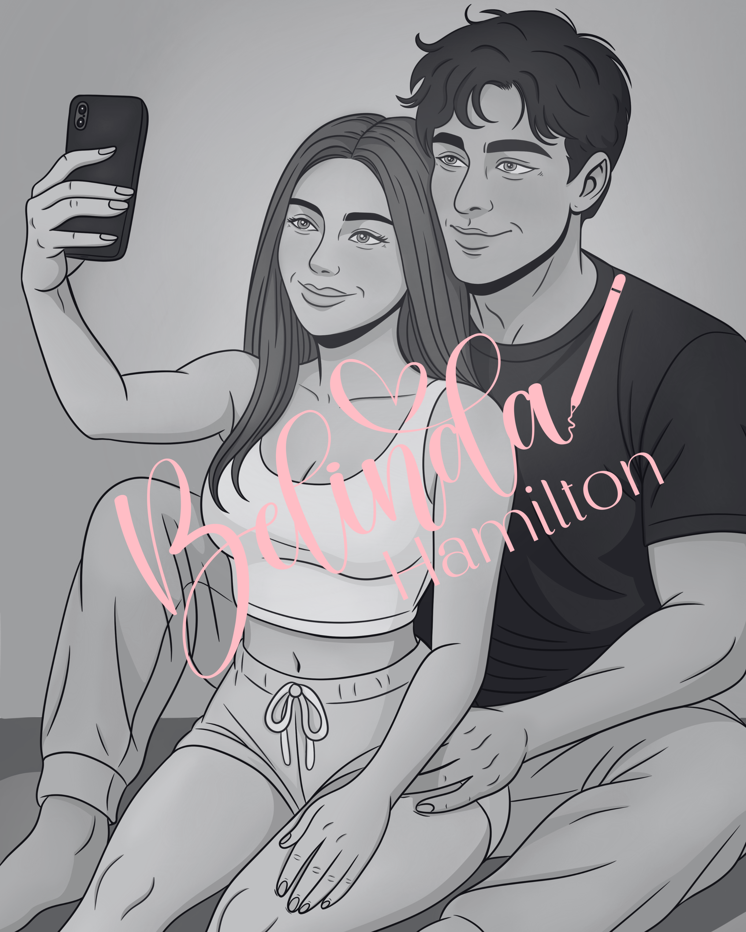 Unused Piece (Half-Body Basic Couple Scene)