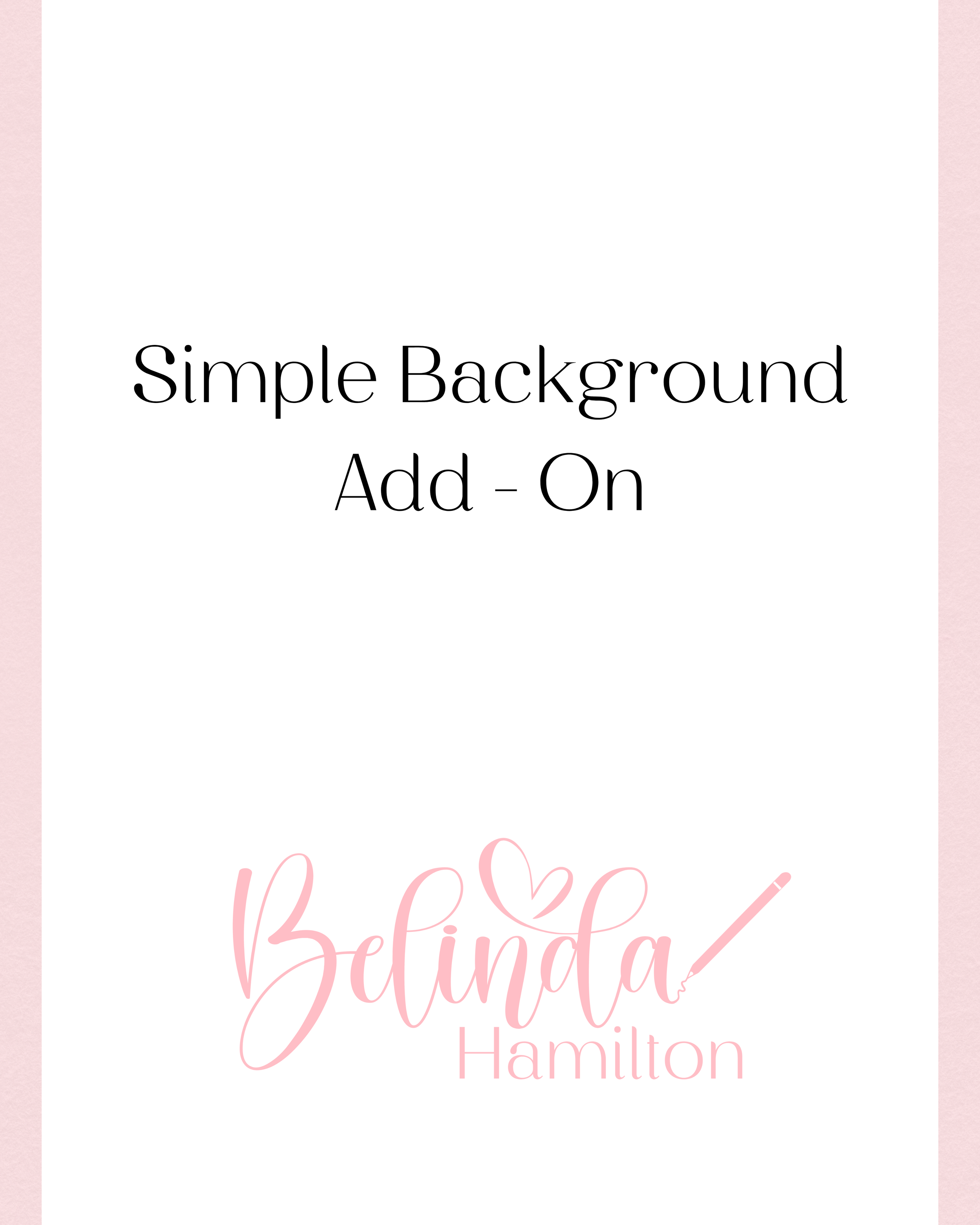Simple Background Add-On