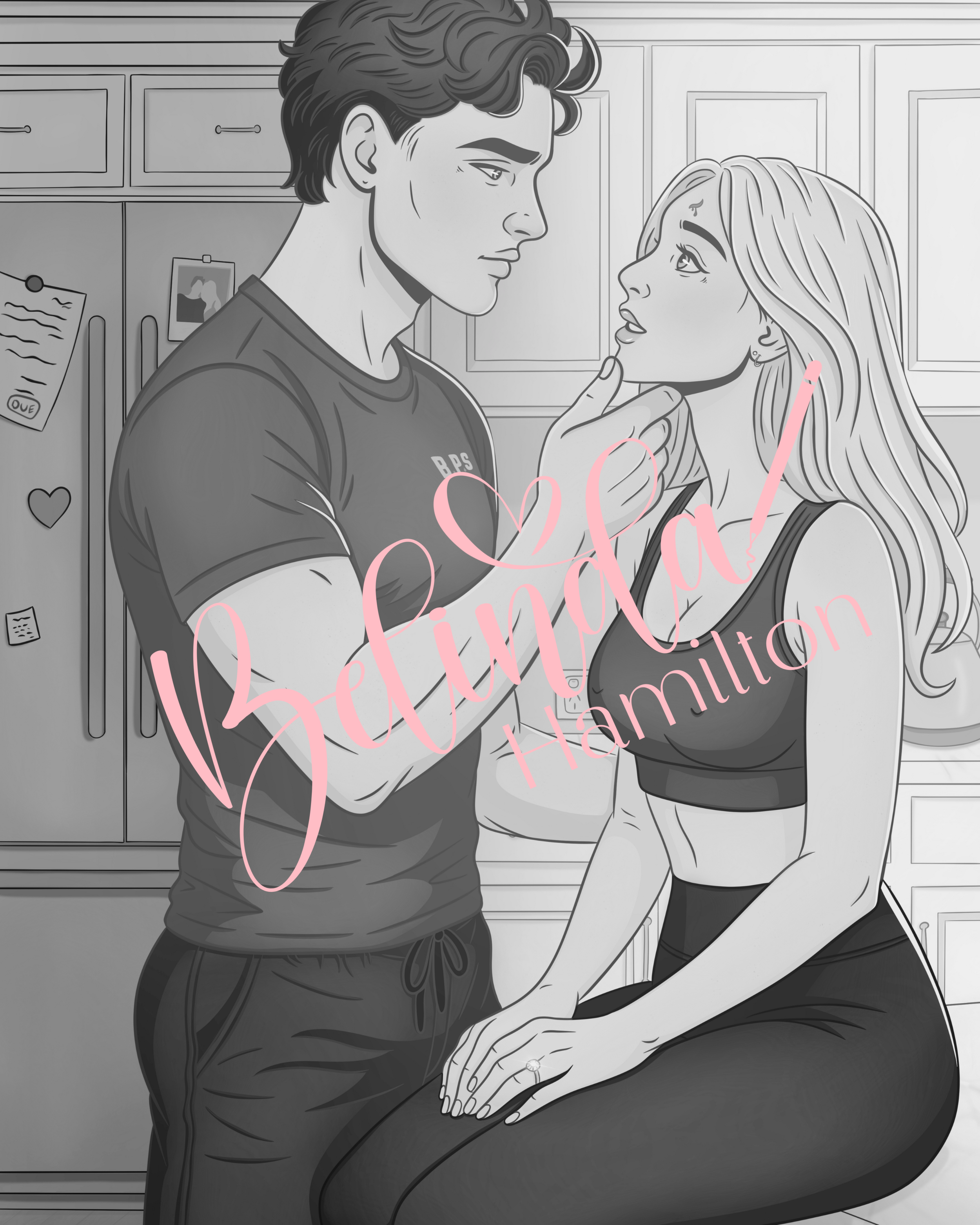 Unused Piece (Half-Body Detailed Couple Scene)