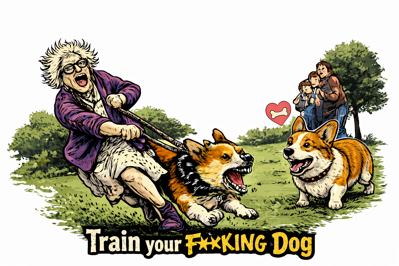 Granny pulled by dog.png