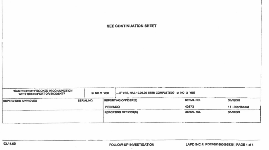 6-25-2025 lapd peinado investigation report - page 2.jpg