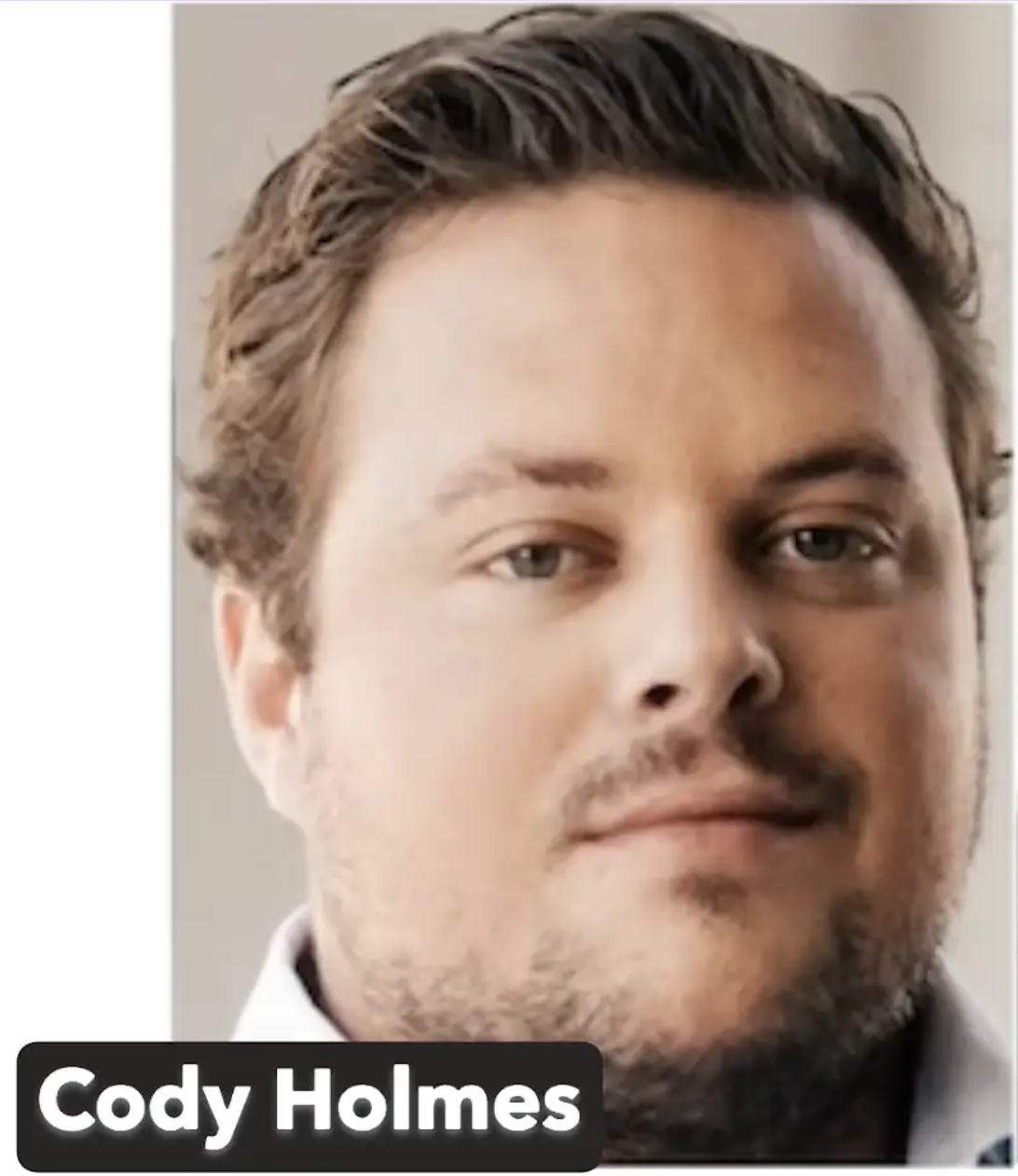 Profile photo of Cody Holmes