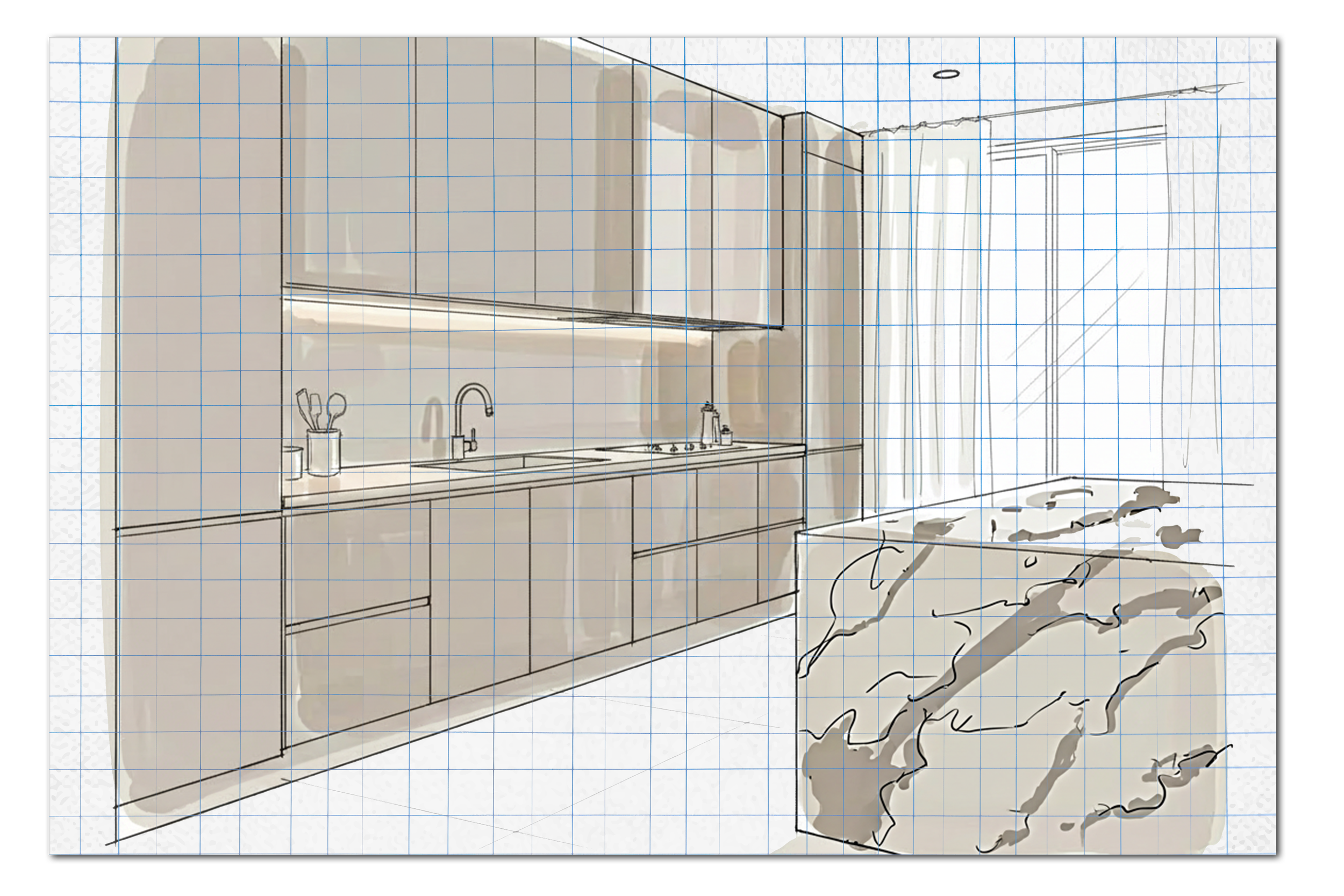 RC Squared Kitchen and Bathroom Remodeling Example