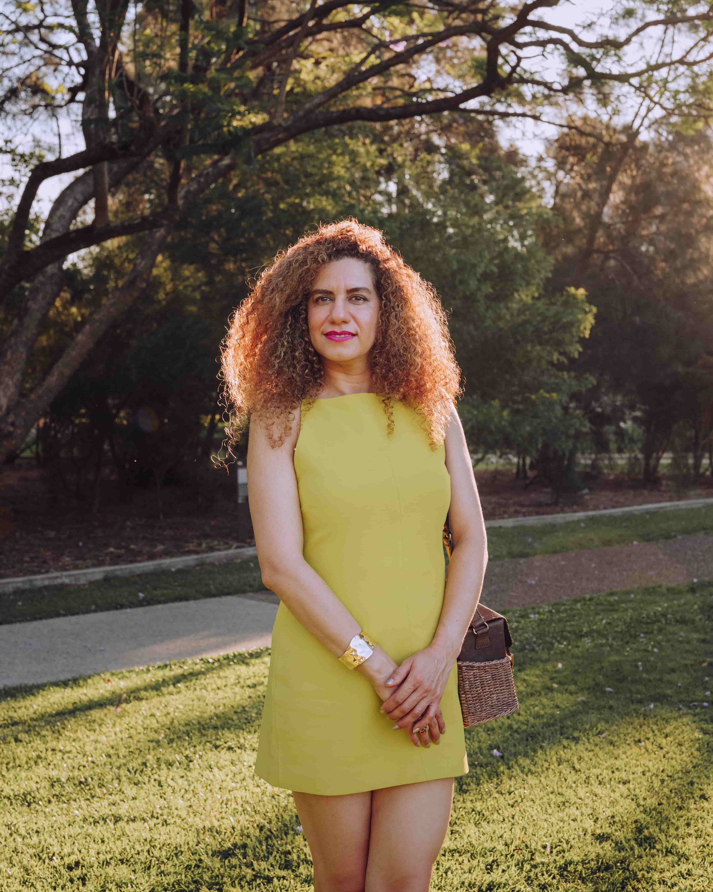 woman standing in park in brisbane