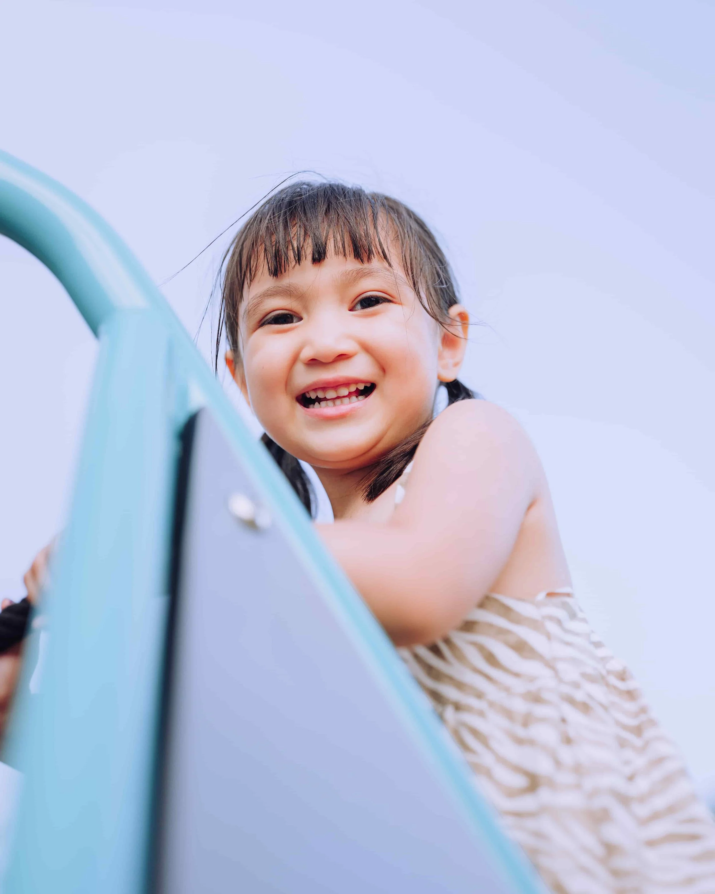 Girl in playground