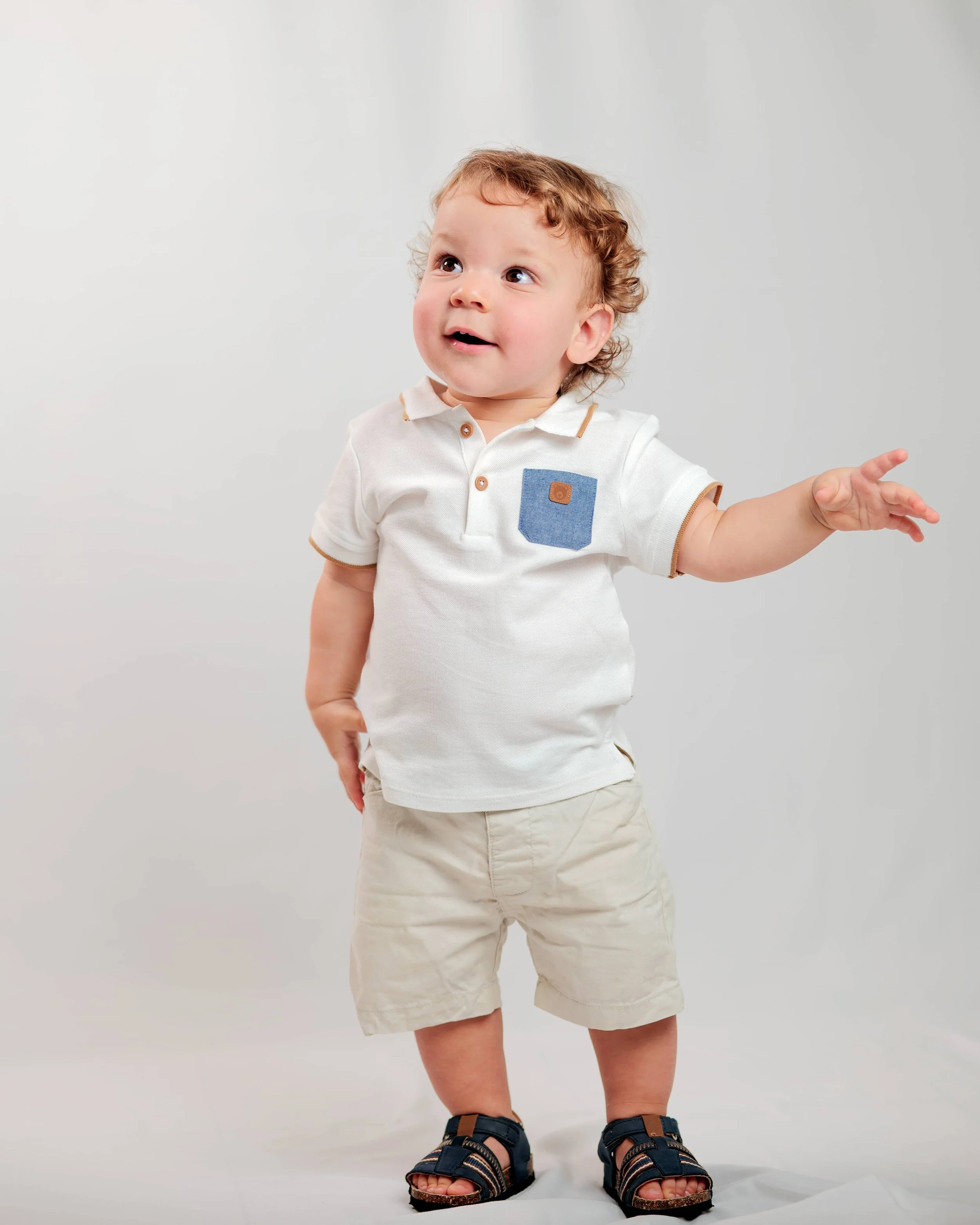 baby in studio photoshoot