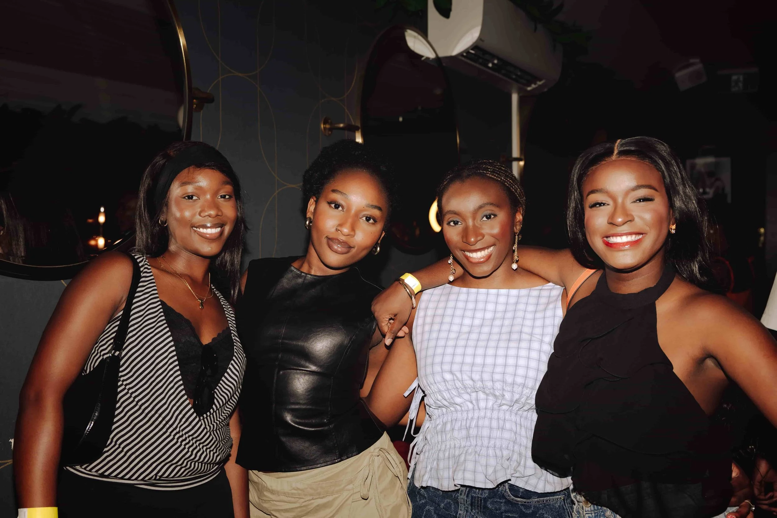 group of girls dancing