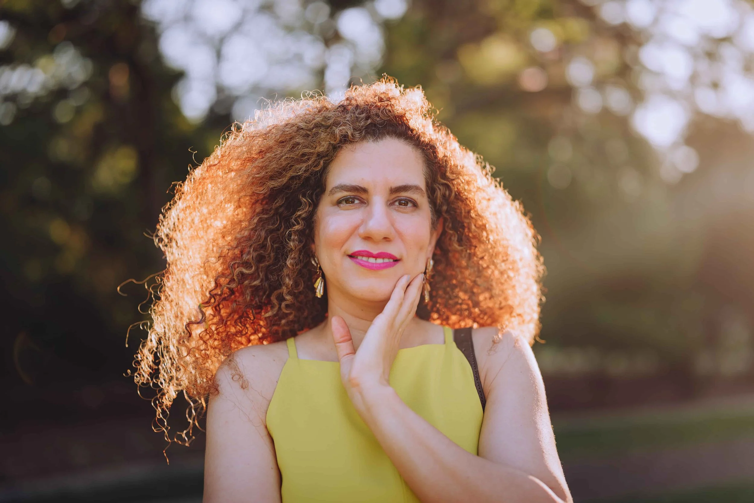 woman in brisbane sunset park