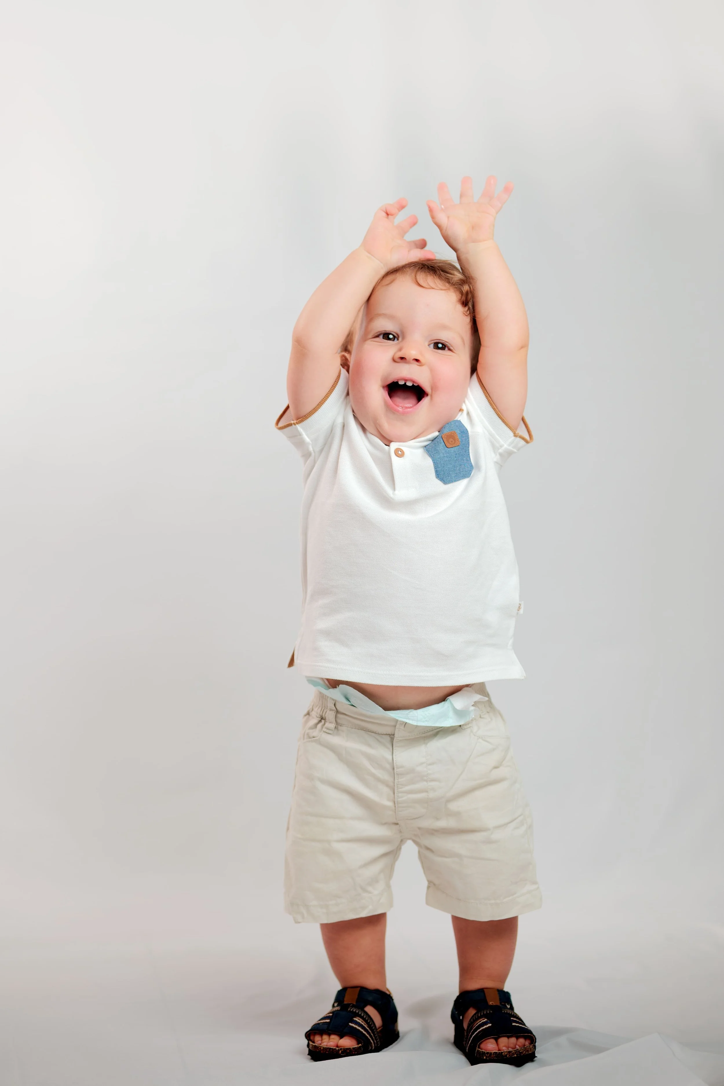 super happy baby boy