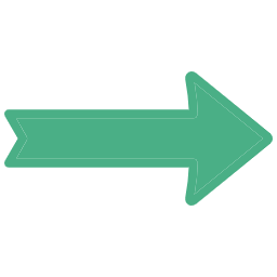 A teal rightward-pointing arrow