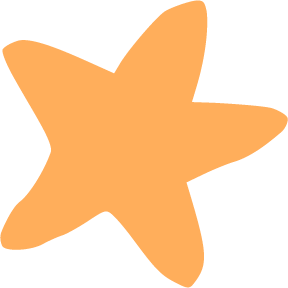 Une étoile orange
