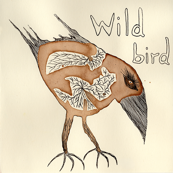 un oiseau étrange né d une tache de café