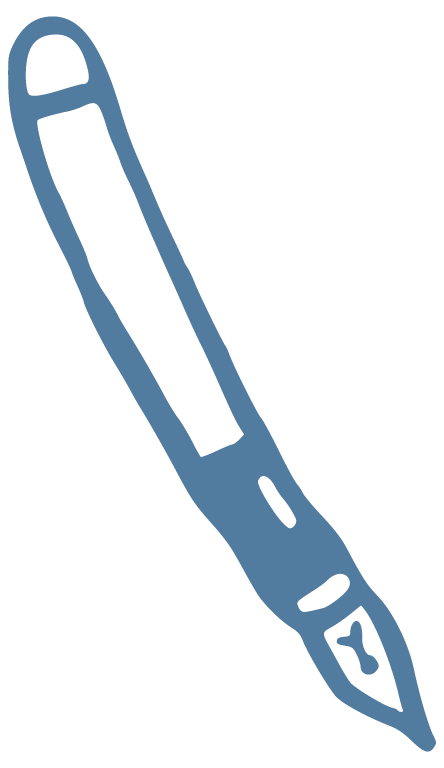 pictogramme stylo plume