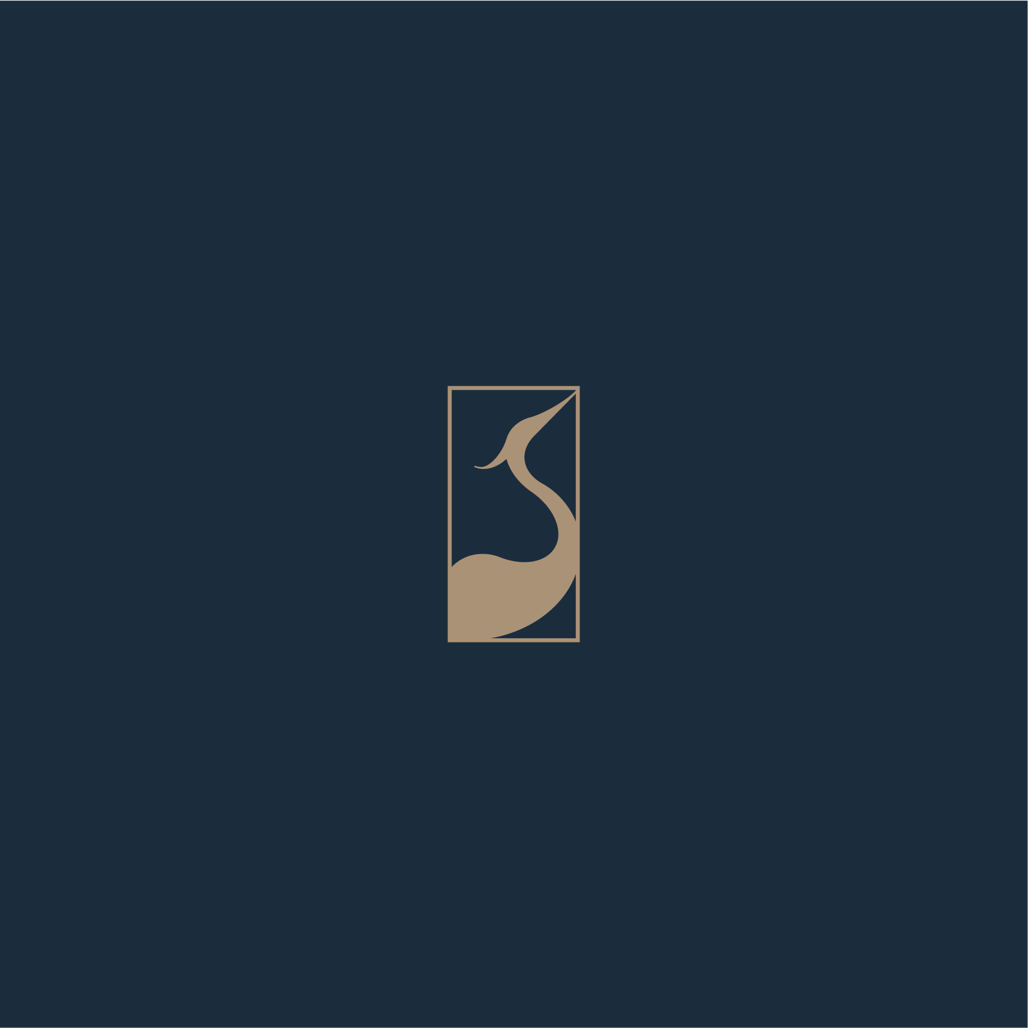 heron logo design