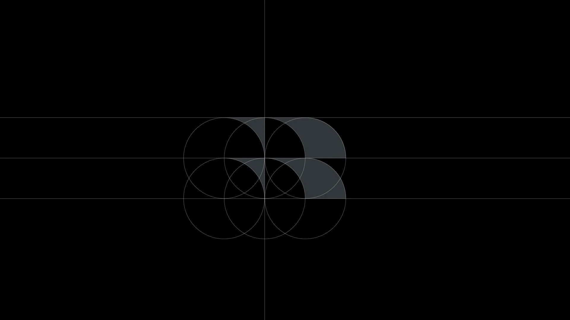 wireframe of rayleonard symbol logo design to show the viewer the geometry used