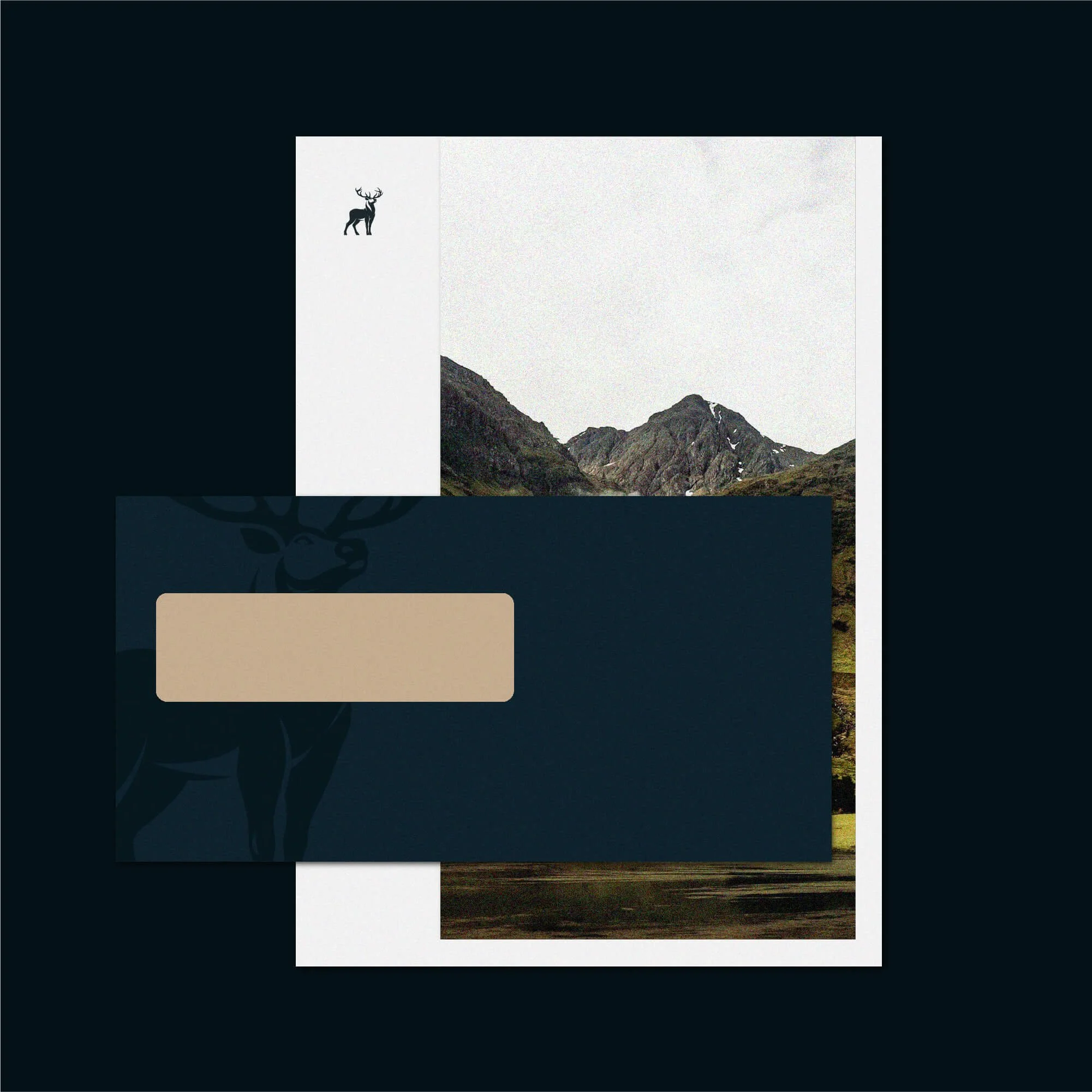 AGN Highlands accounting firm stationery design