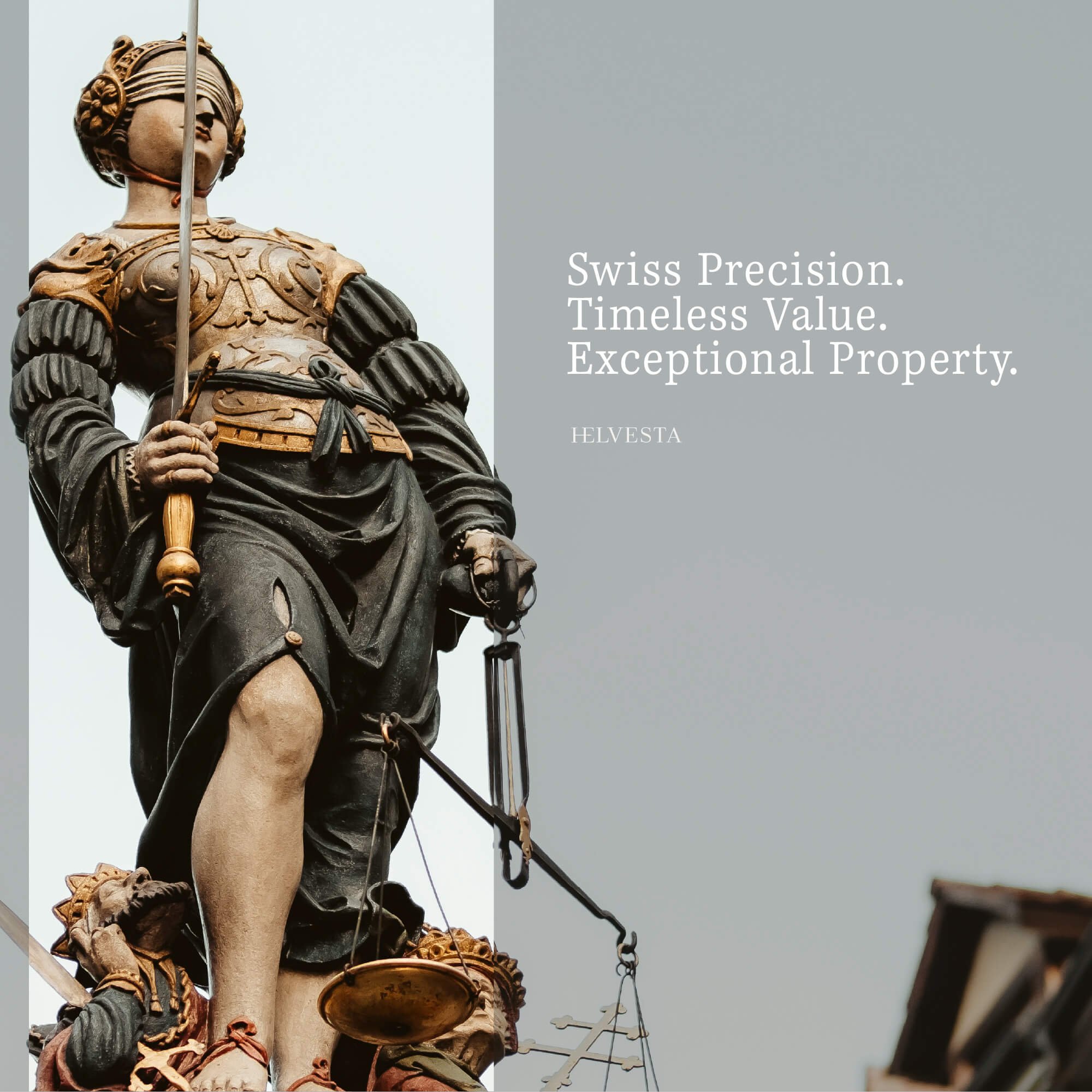 Helvesta Swiss real estate investment image design