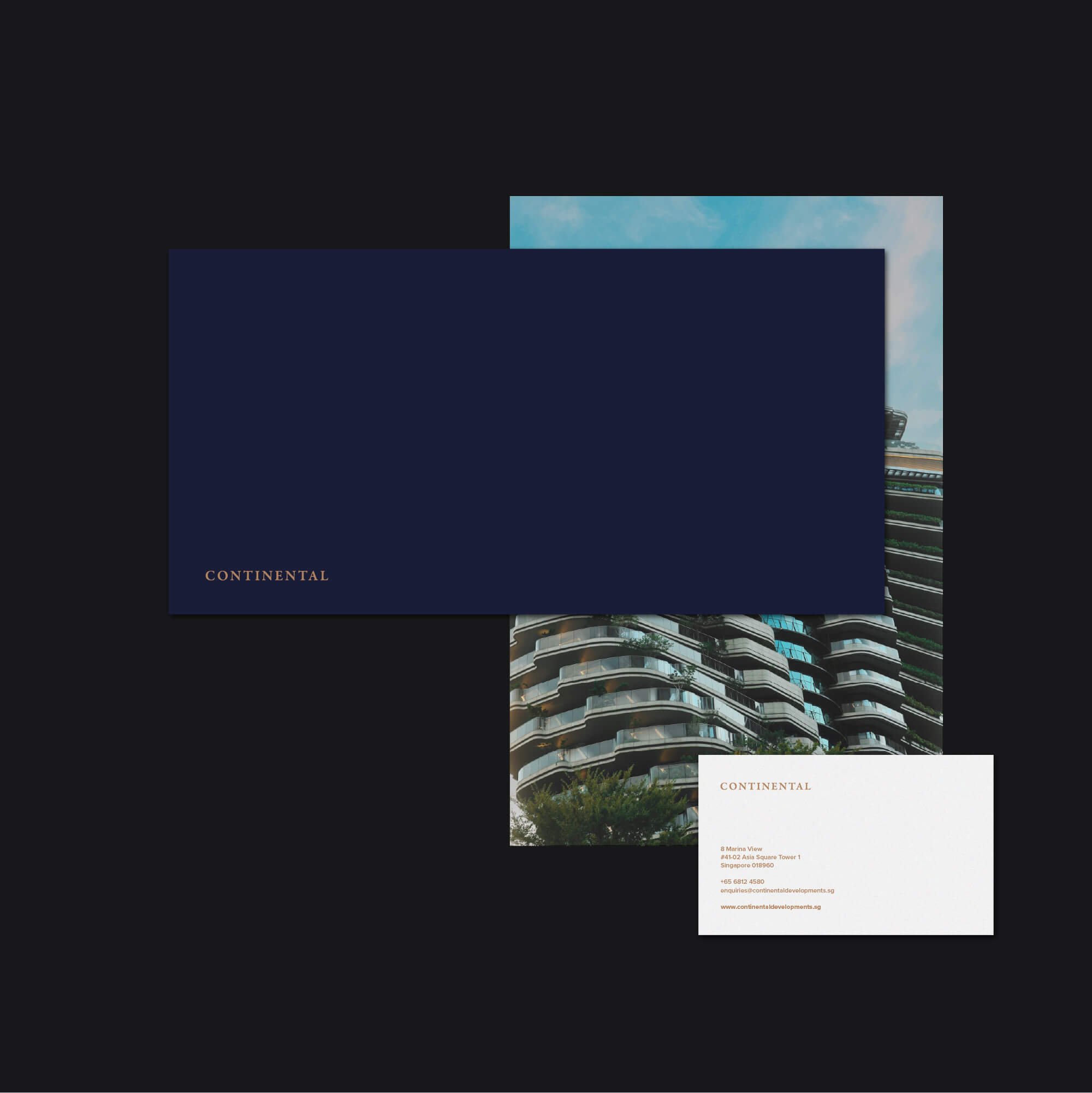 continental-estate-developer-logo-design