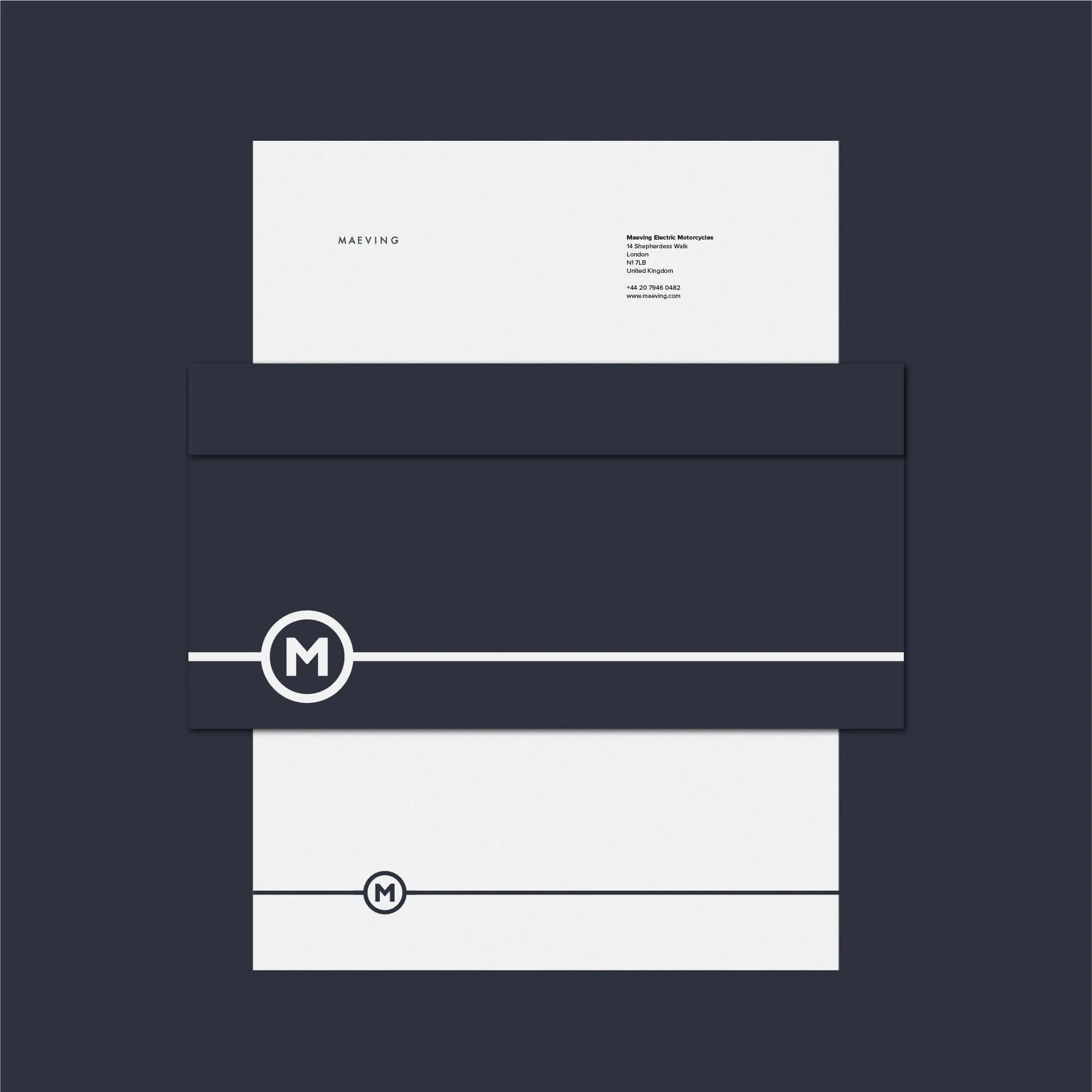 envelope and letterhead design