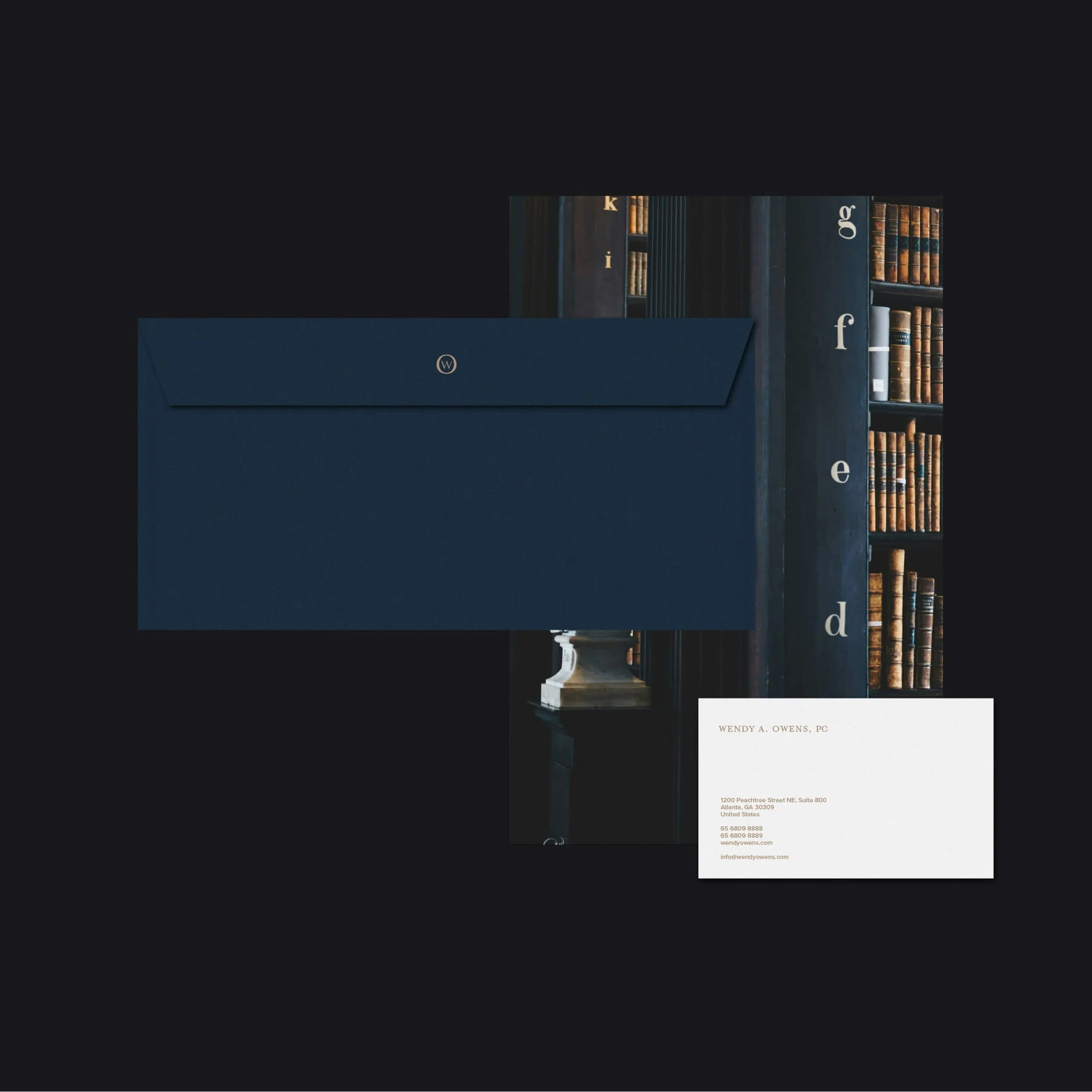 law firm envelope design