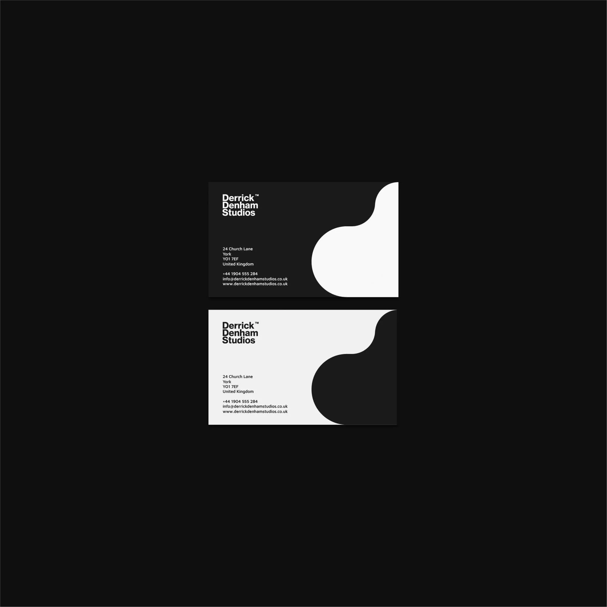 modern business cards design