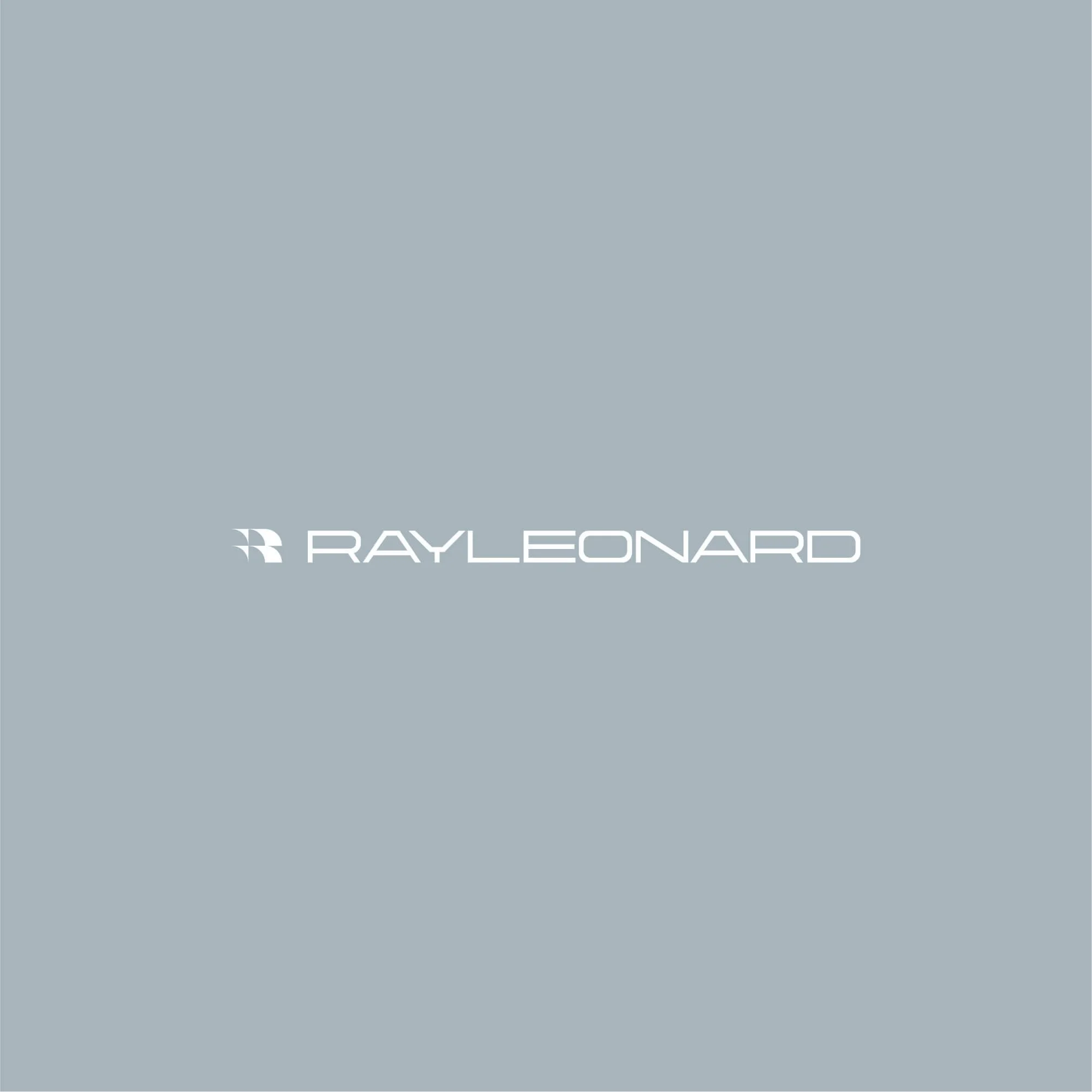 Ray Leonard construction logo design