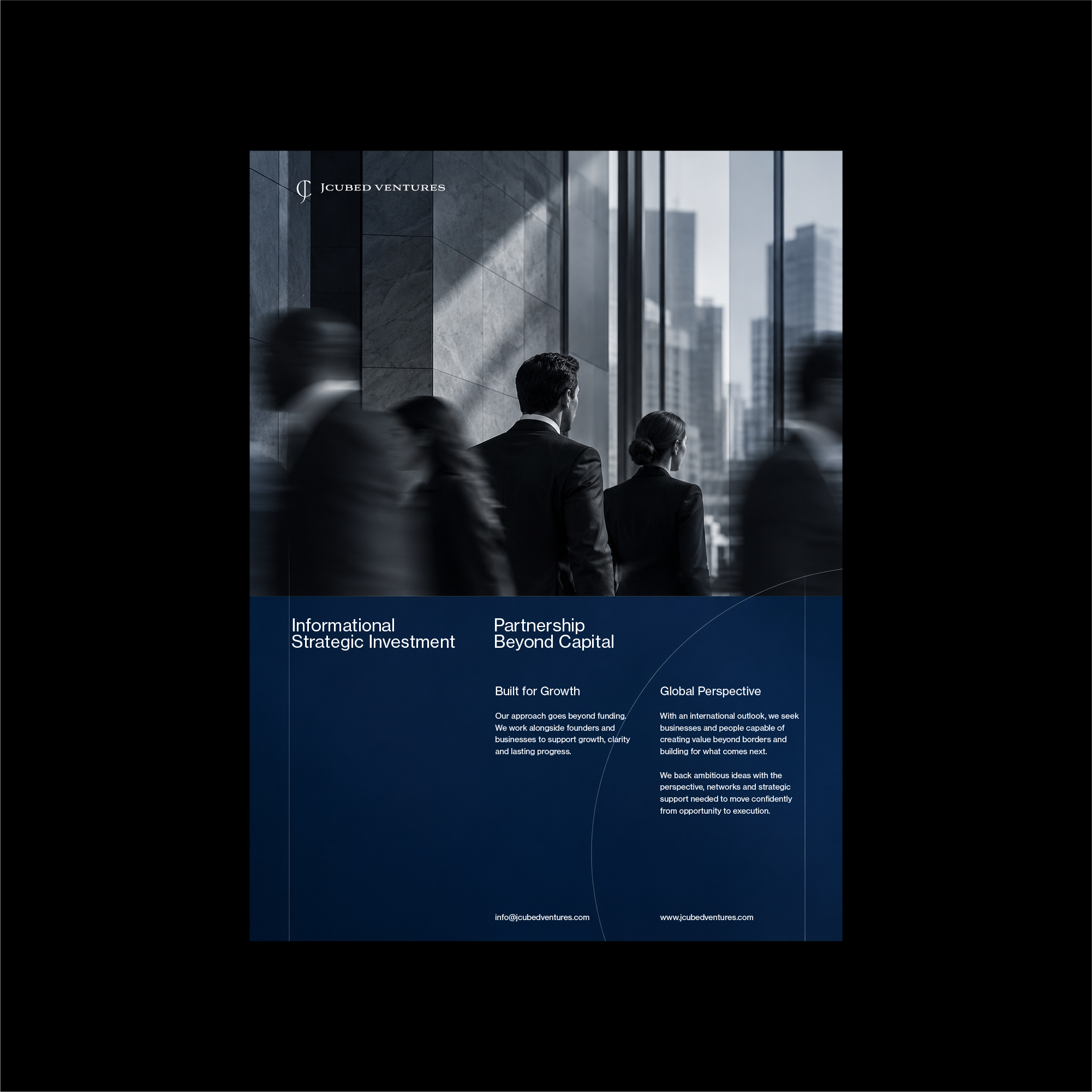 venture capital corporate brochure design