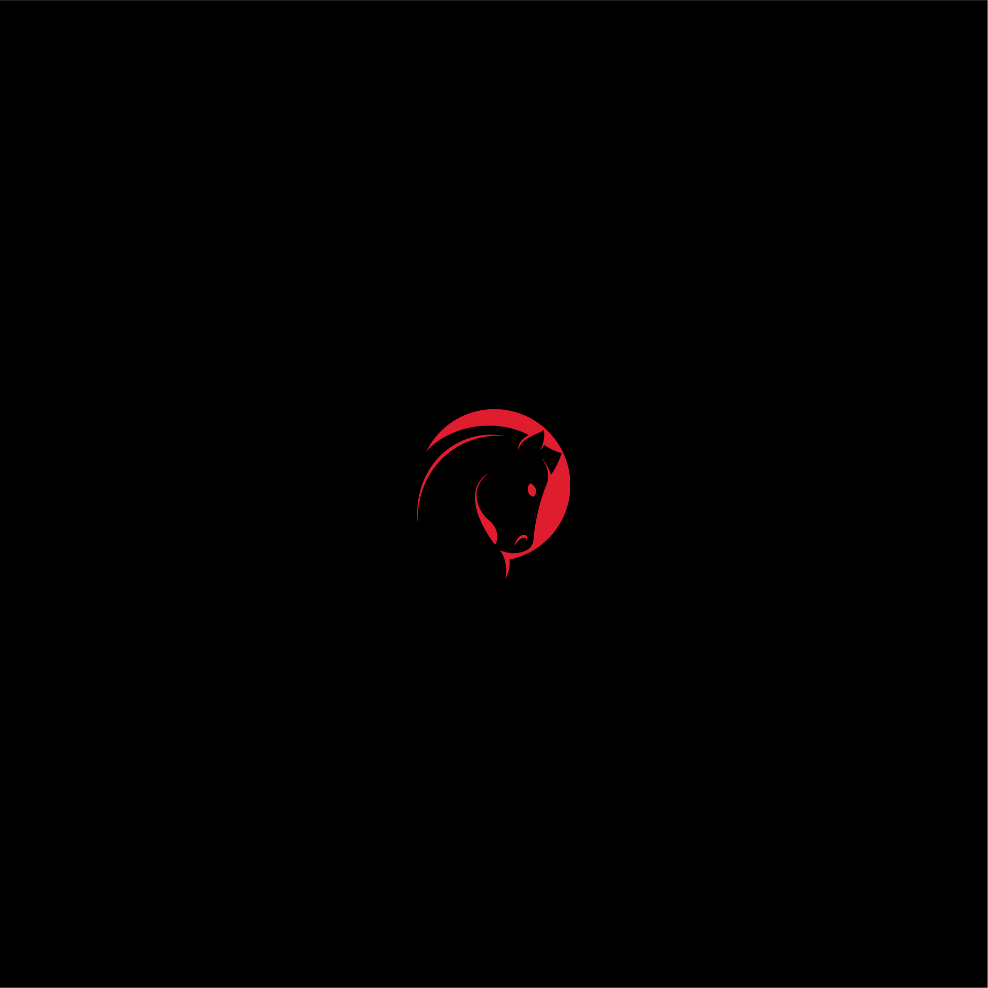 horse logo design
