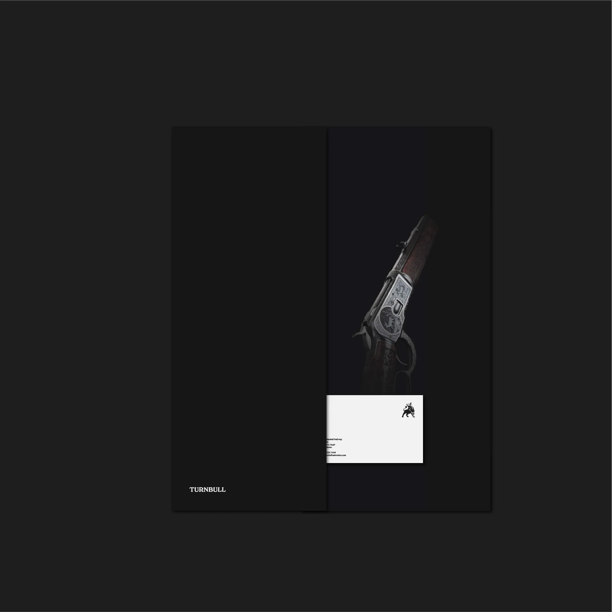 folder and business card design