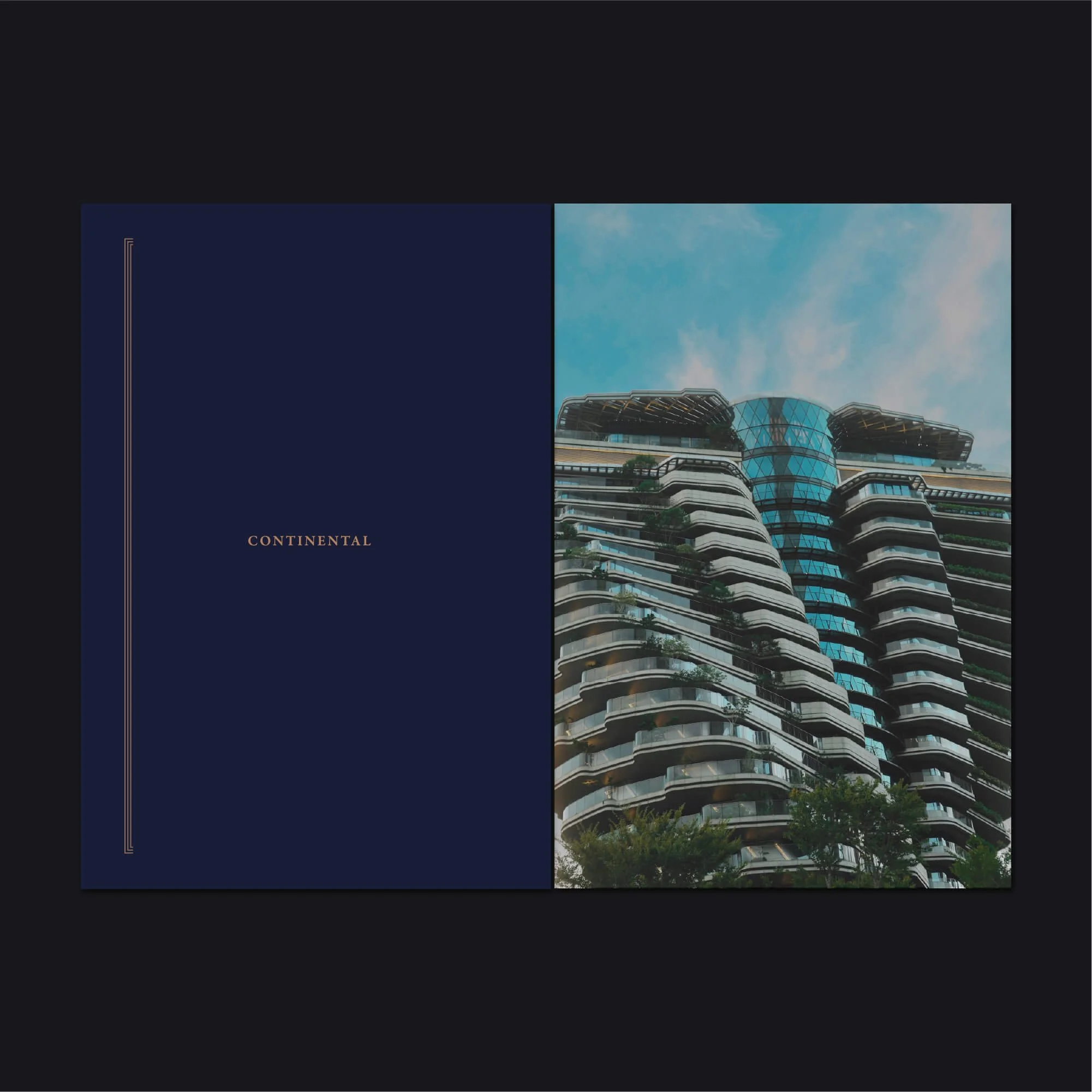 continental-estate-developer-logo-design
