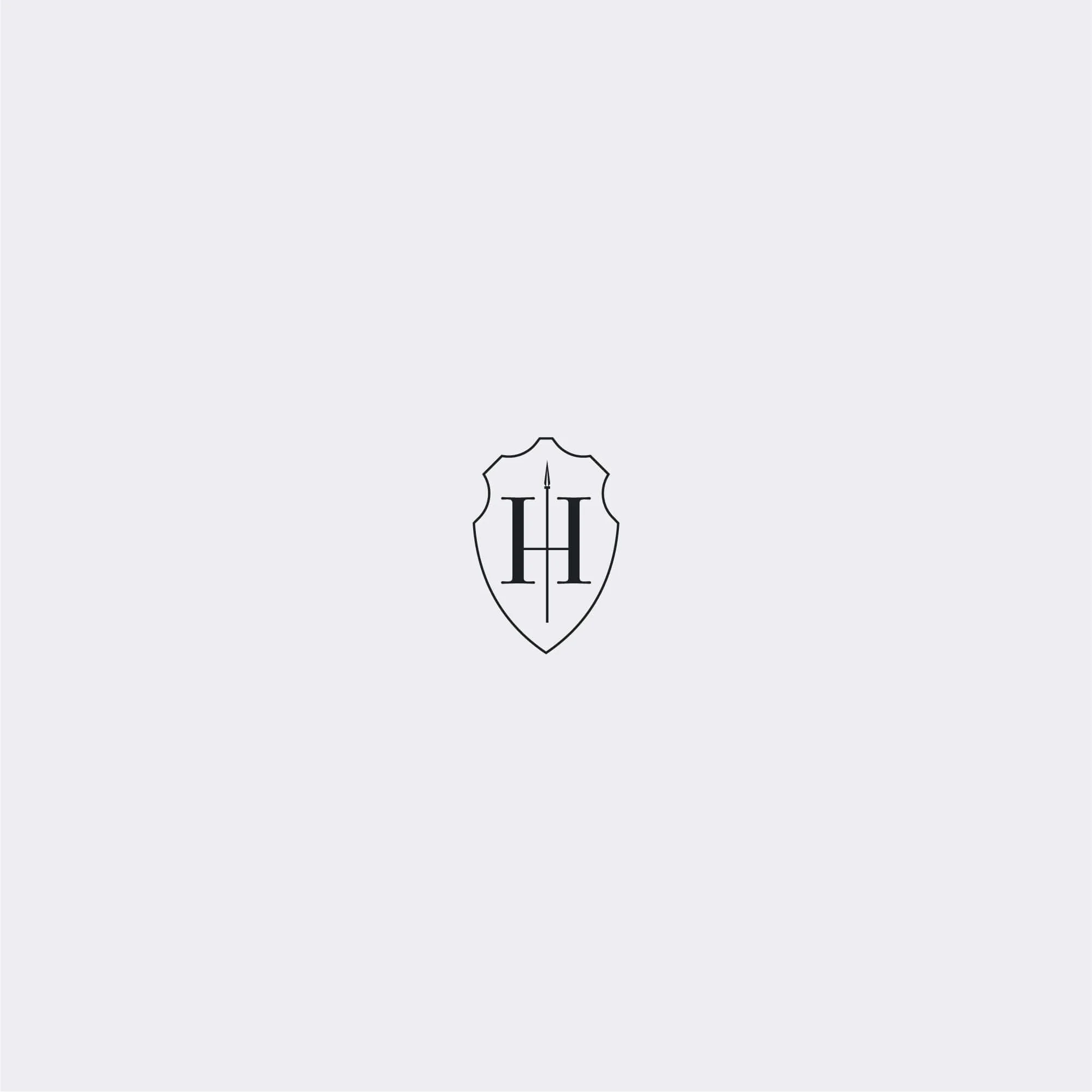 emblem logo design for property investment brand helvesta