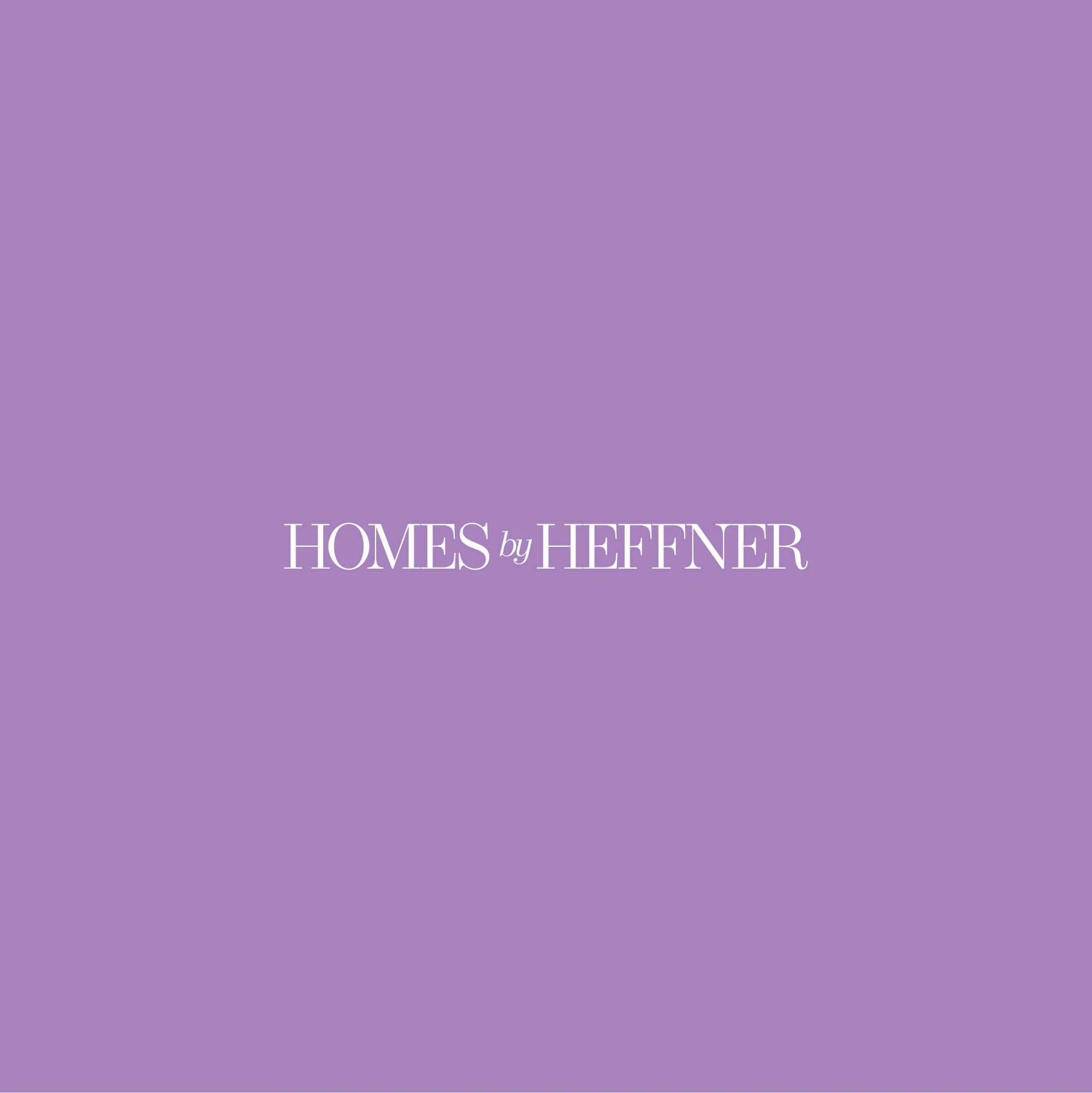 Homes By Heffner real estate logo design