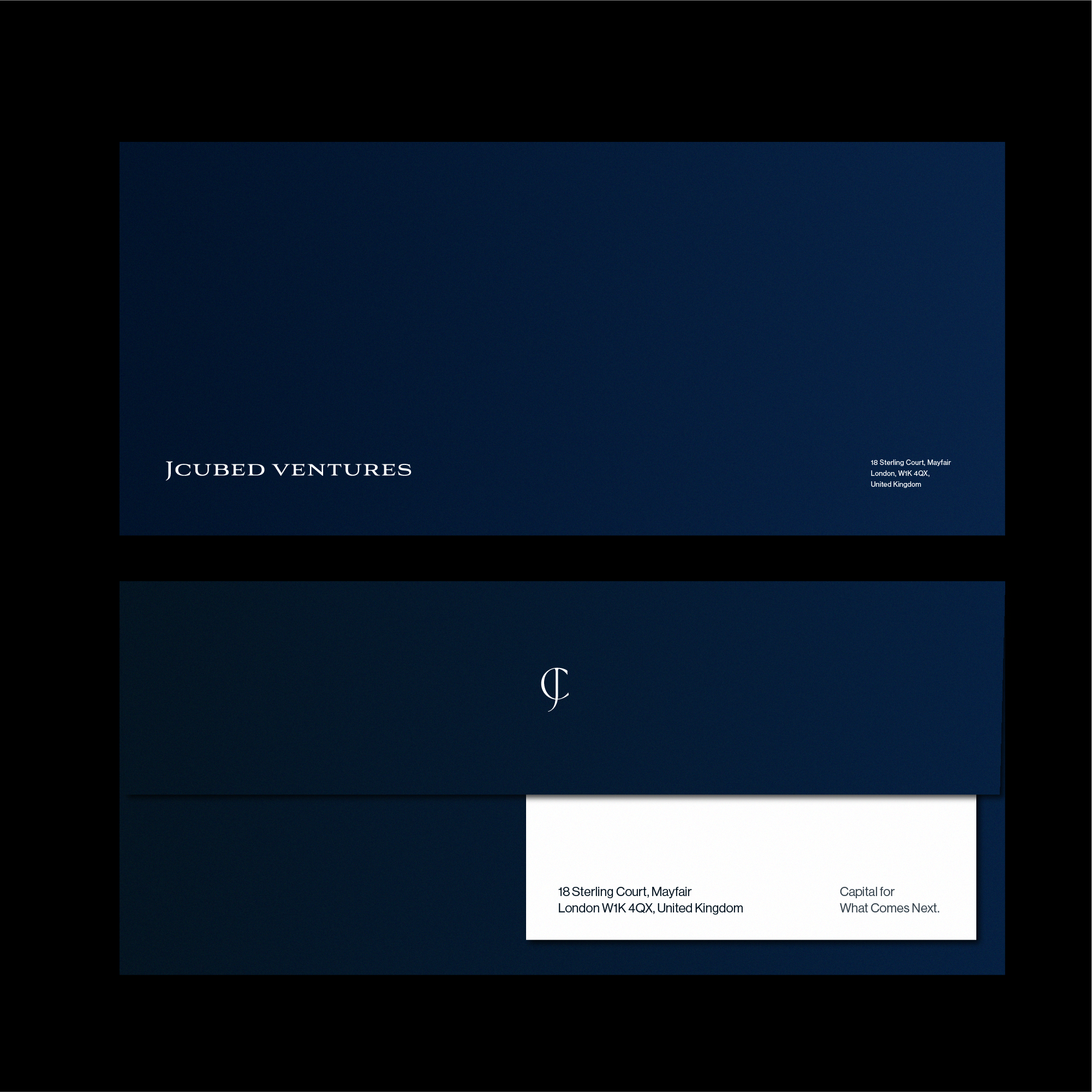 venture capital corporate envelope design