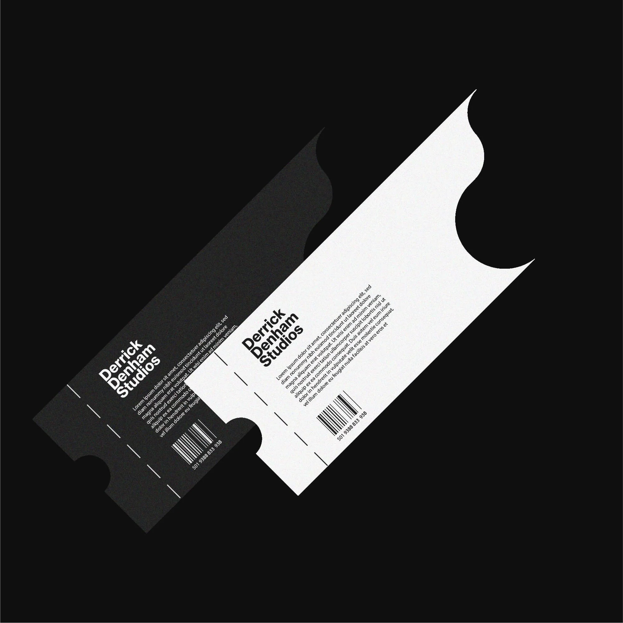 Derrick Denham piano instructor logo design